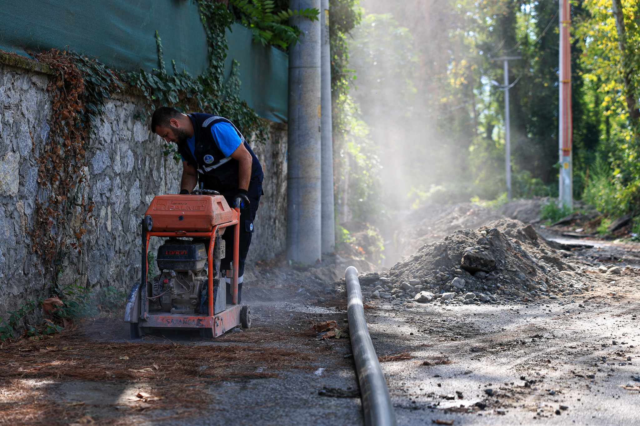 Yanık’ın içme suyu geleceğini garanti altına alacak projenin yarısı tamam 