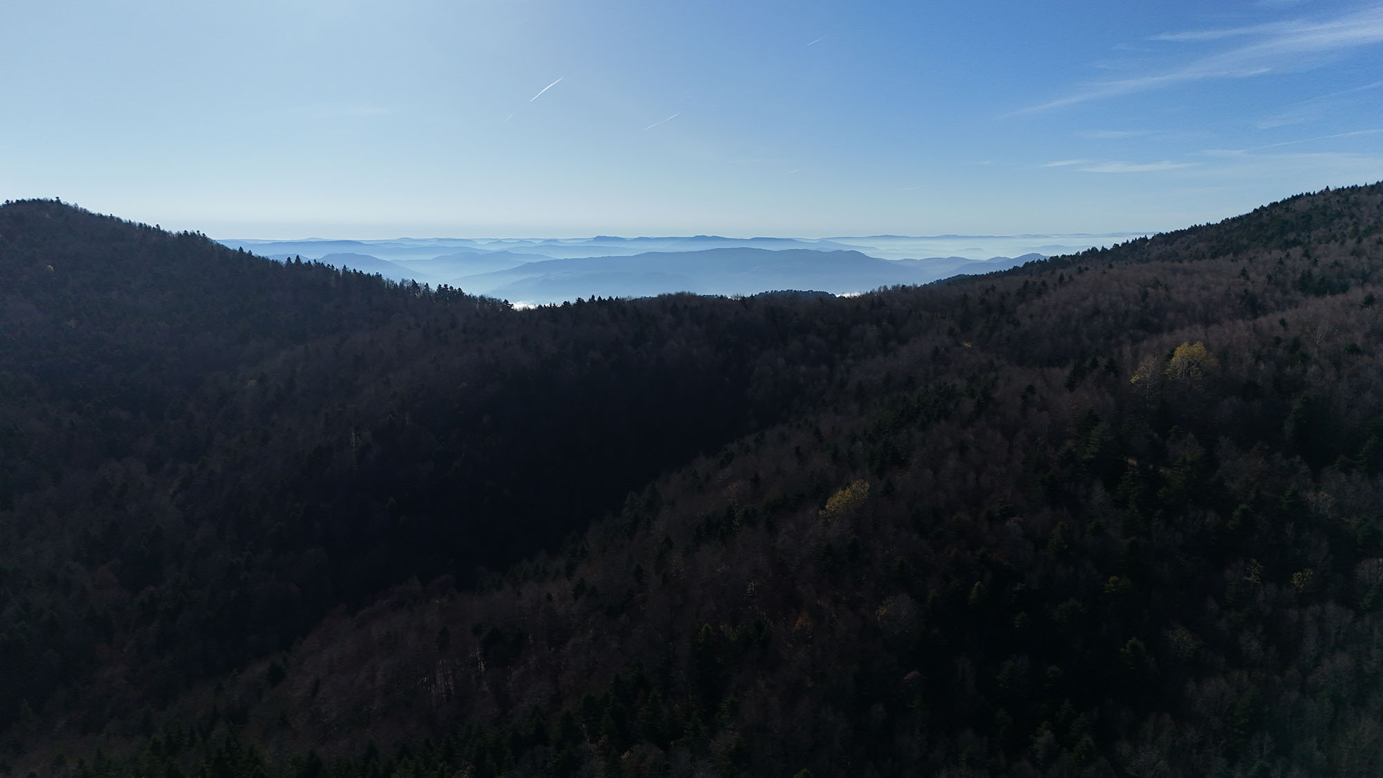 Sonbaharın büyüleyici renkleri arasında 14 kilometrelik unutulmaz rota