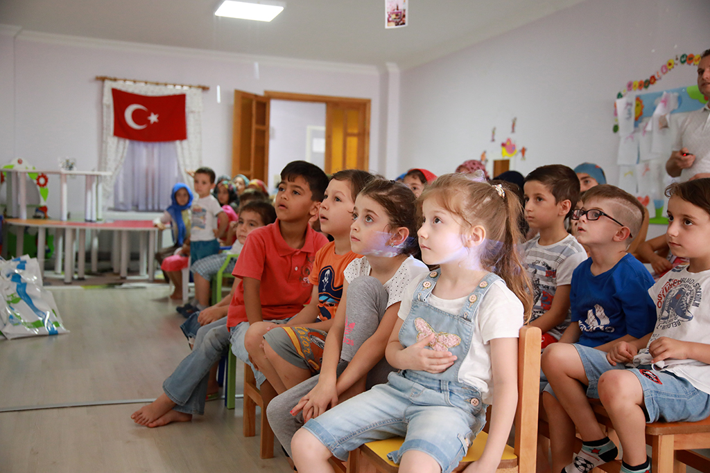 Öğrenciler su konusunda bilinçleniyor