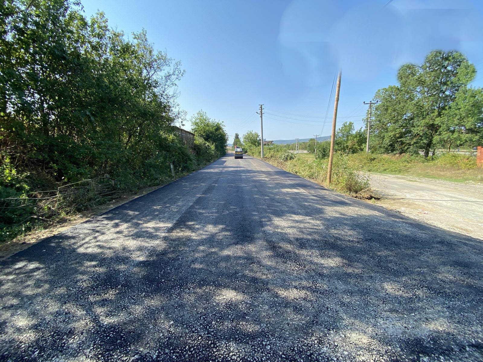 Karadere Mahallesi’nin bağlantı yolu Büyükşehirle yepyeni bir yüze kavuştu