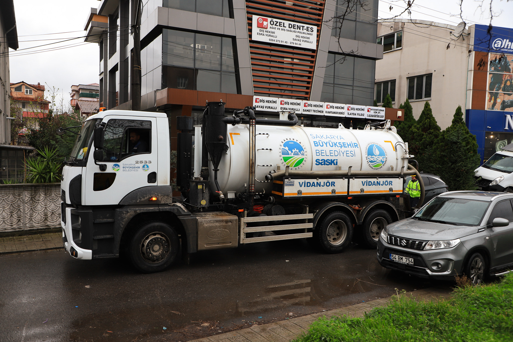 Rekor yağışta altyapı hatları sorunsuz çalıştı