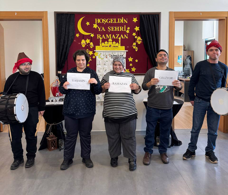 SGM’de tebessüm oluşturan Ramazan’a ‘hoş geldin’ buluşması