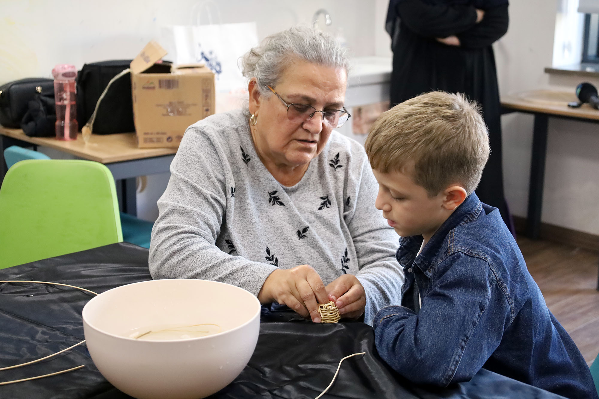 Ara tatilin en renkli programı: Anne ve çocuklar SAMEK’te birlikte üretti