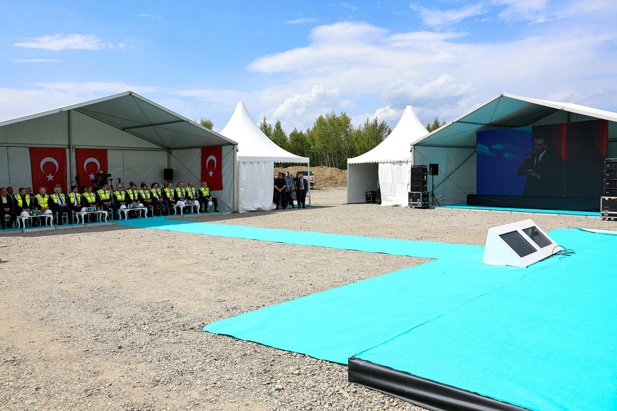Sakarya’daki dev enerji yatırımının açılışını Cumhurbaşkanı Erdoğan yaptı 