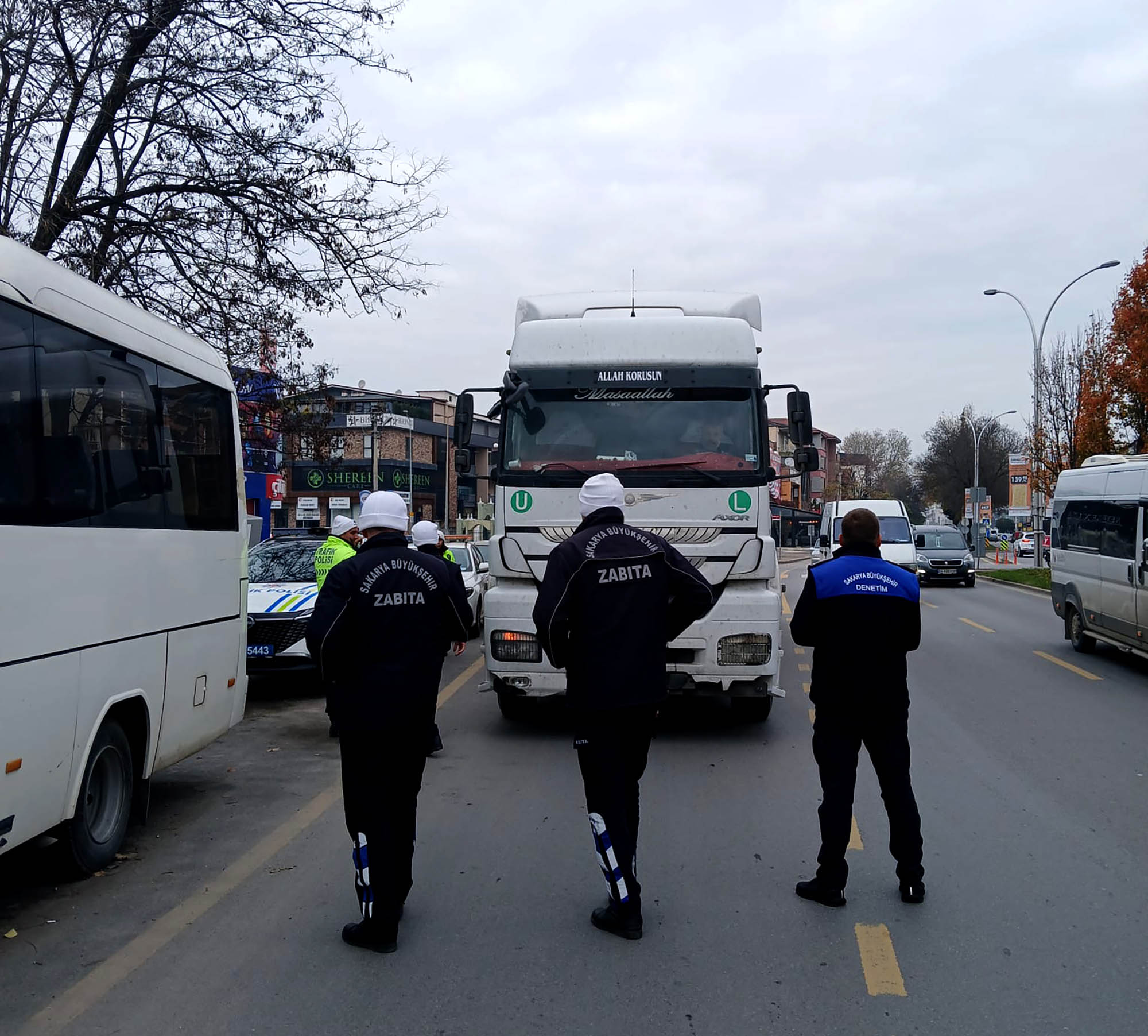 Büyükşehir’den şehir merkezinde ‘ağır tonajlı’ denetimi