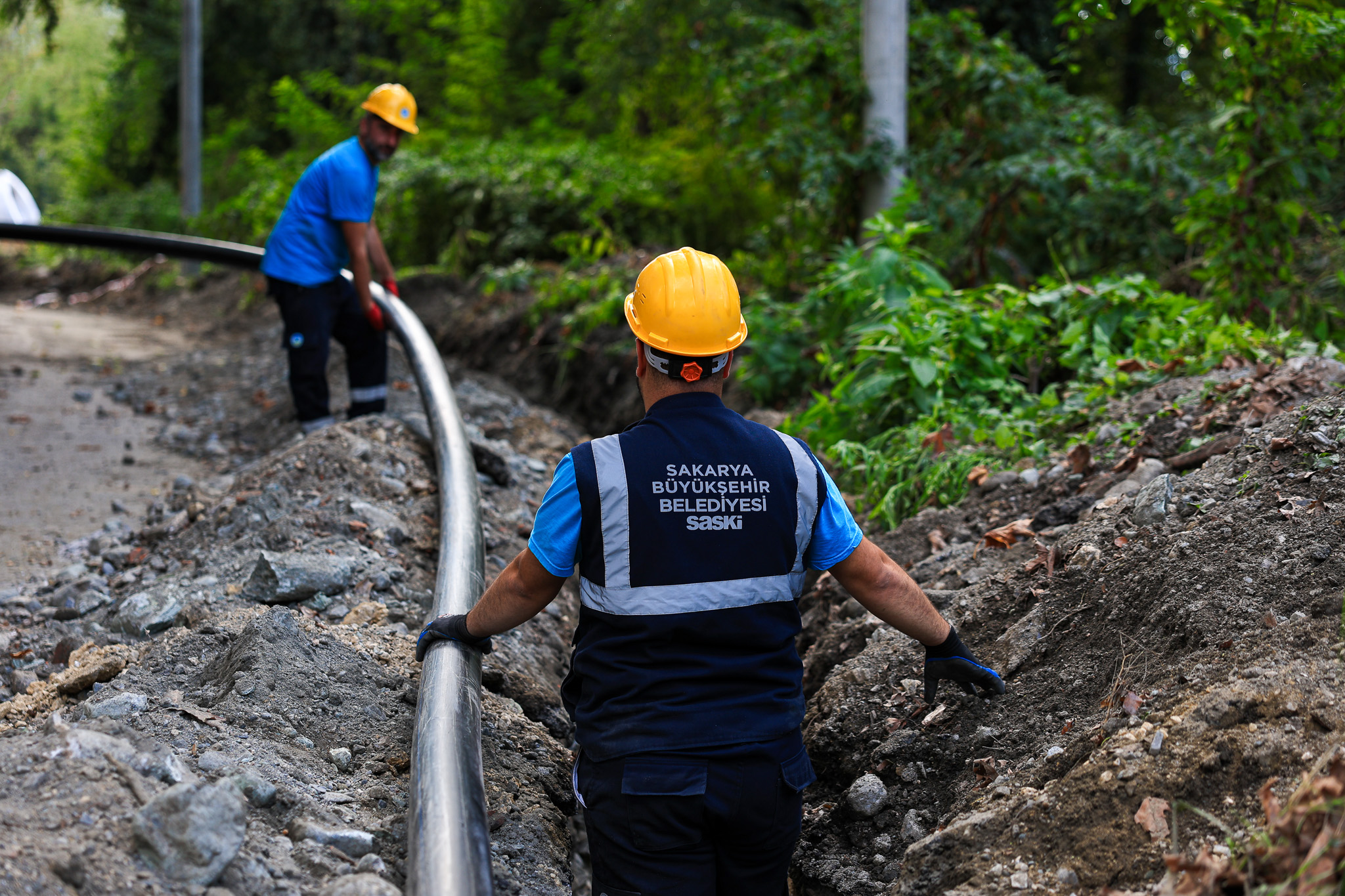 Yanık’ın içme suyu geleceğini garanti altına alacak projenin yarısı tamam 
