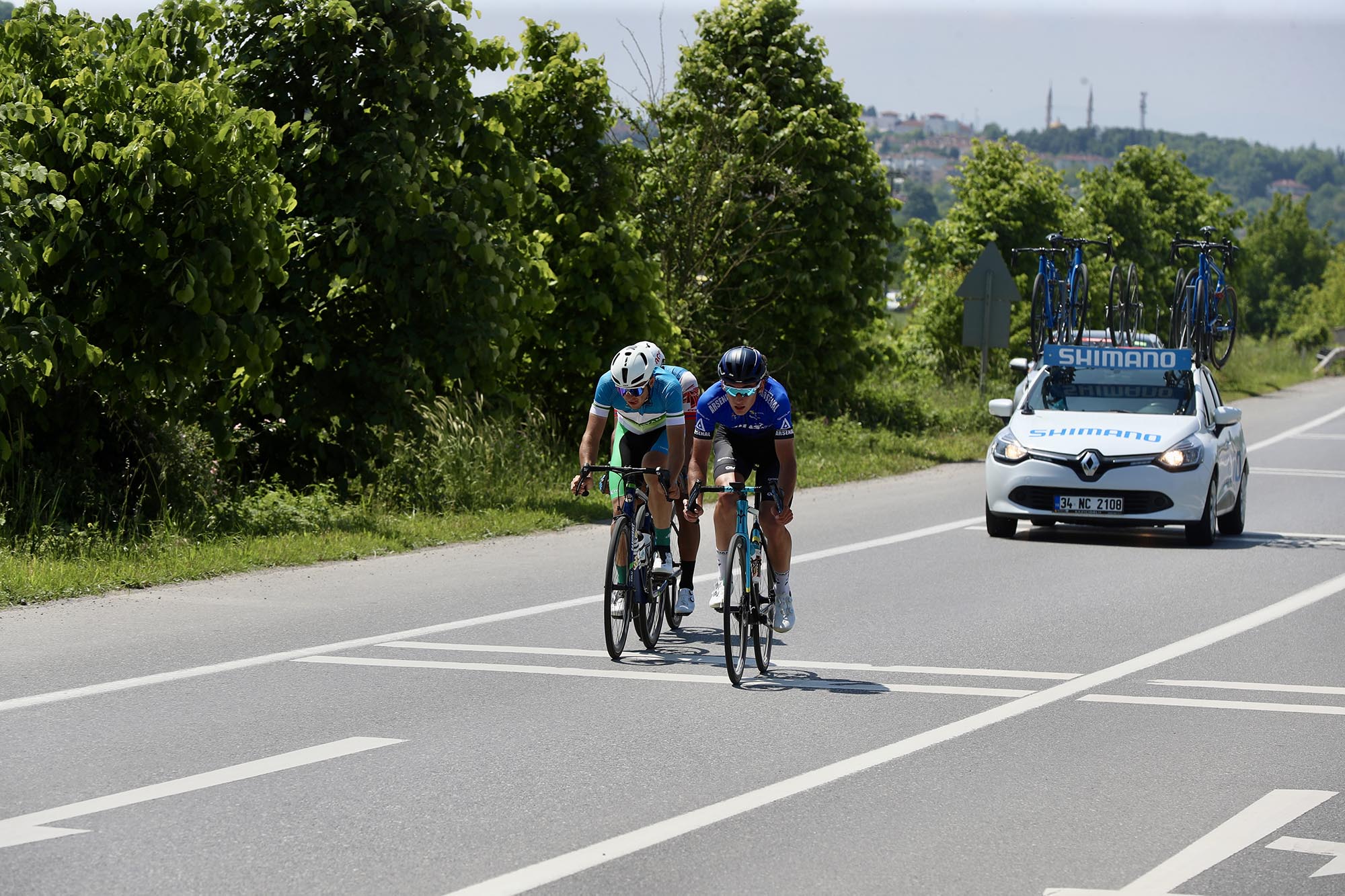 Tour Of heyecanı Sakarya’da sürüyor: Podyumda 2 Türk pedal