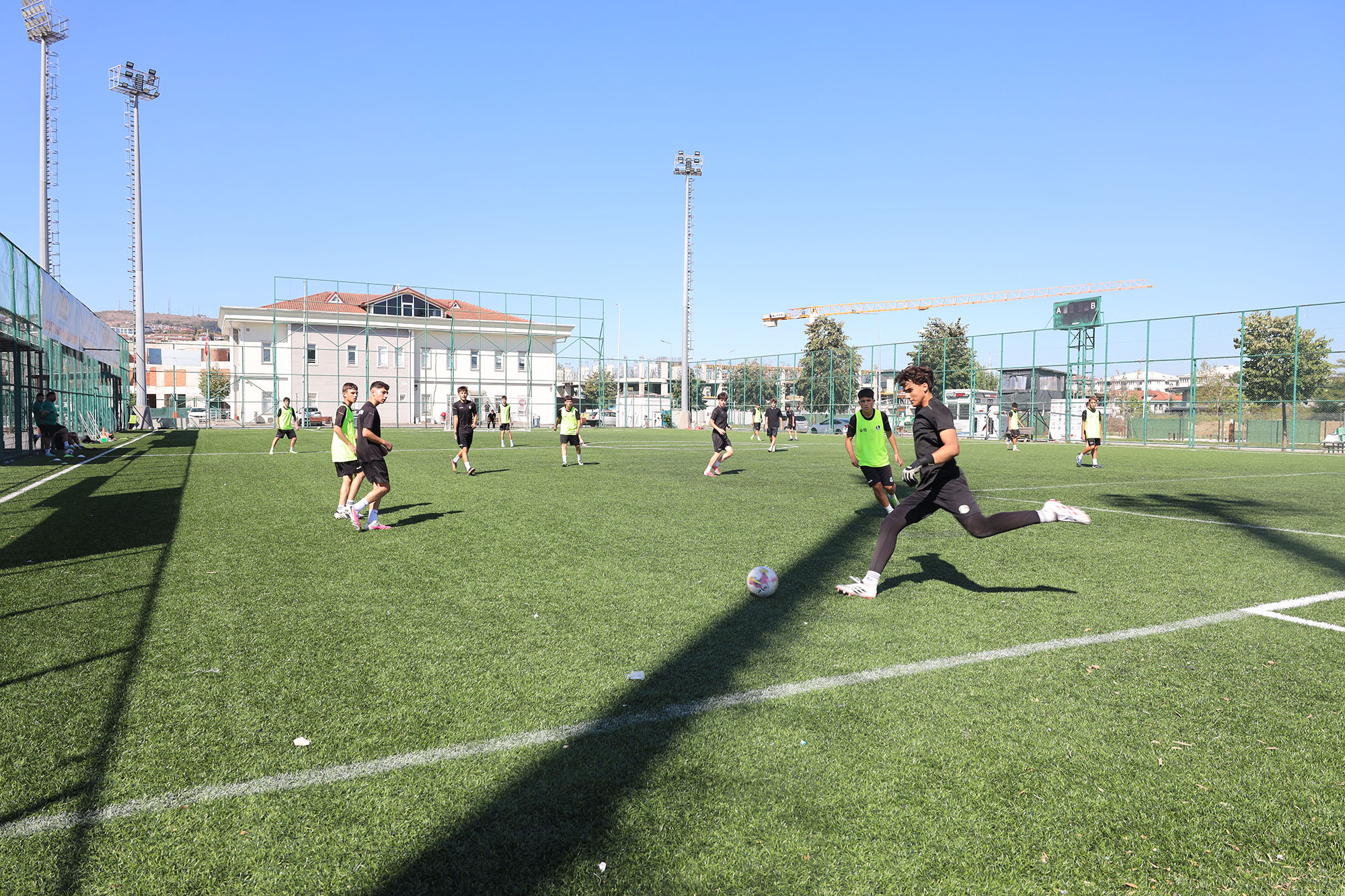 Yeşil-siyahlı geleceğin yıldızları burada yetişiyor