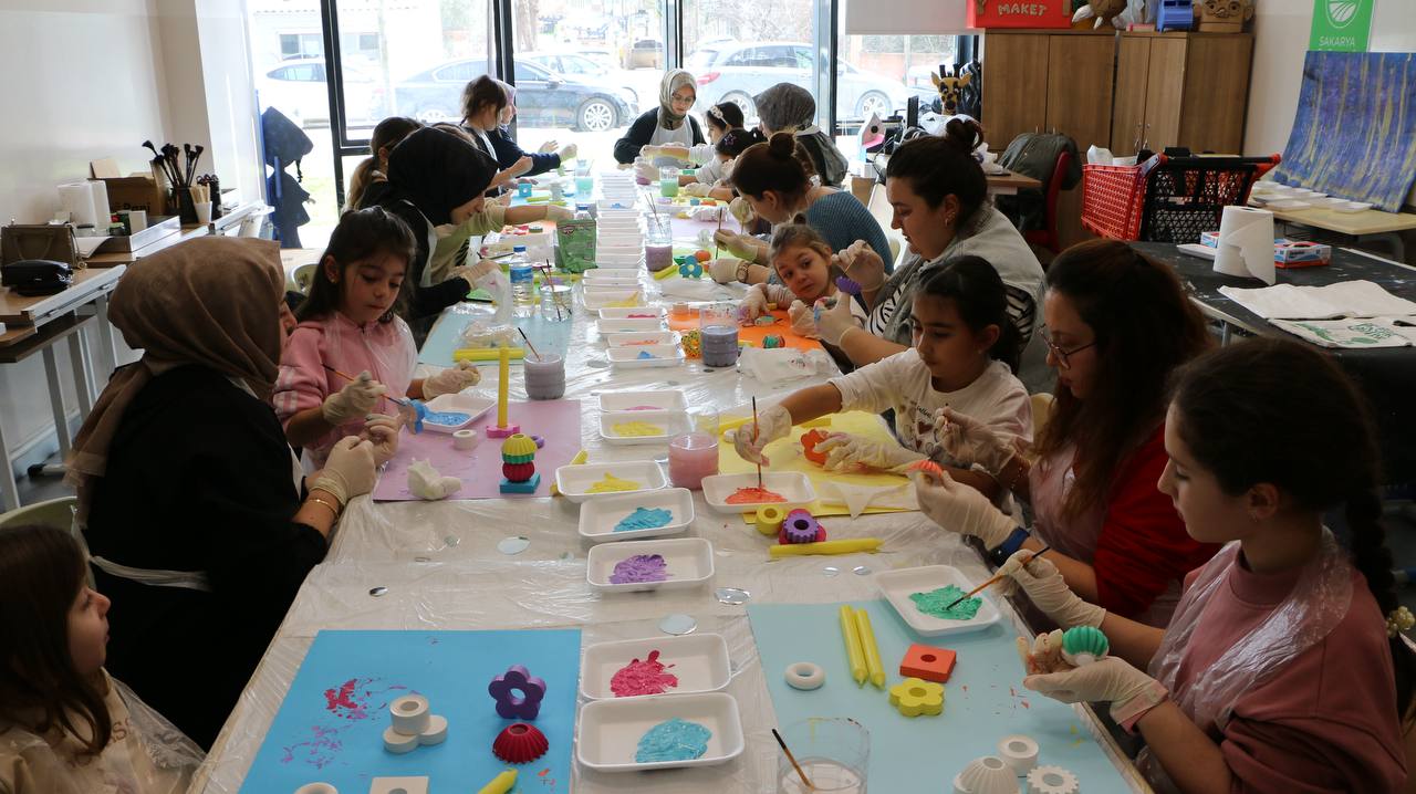 SGM’de ara tatil atölyeleri sona erdi