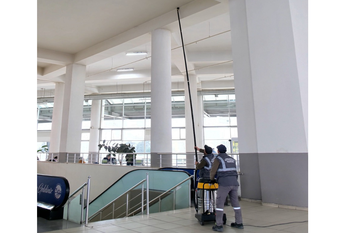 Büyükşehir’den terminalde detaylı temizlik seferberliği