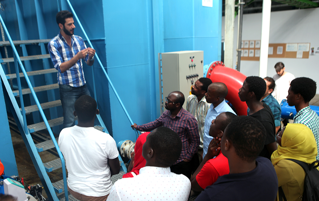 Afrokarya’lılar SASKİ tesislerinde