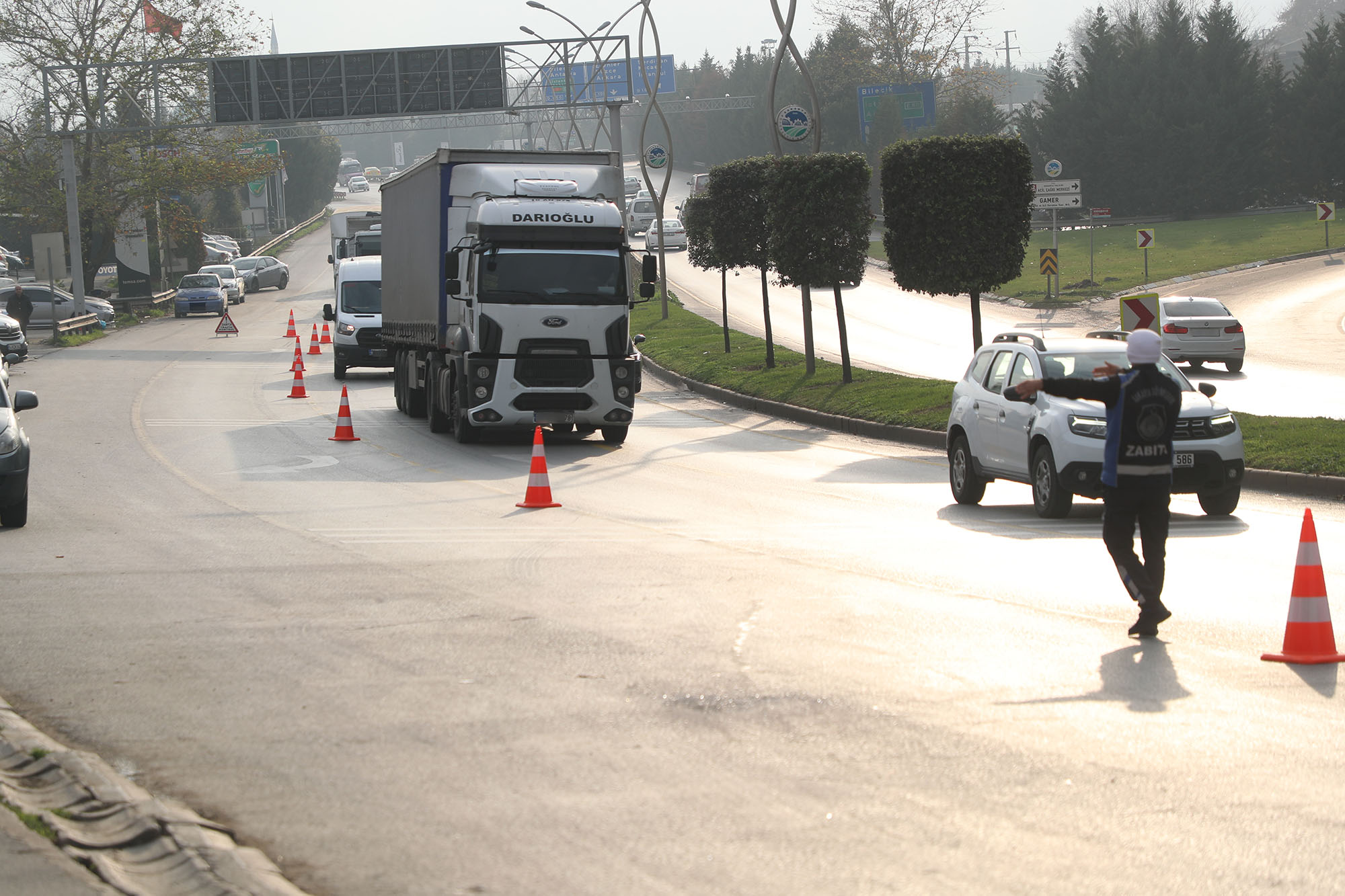 Büyükşehir ‘ağır tonaj’ araçlara yönelik denetimlerini sıklaştırdı