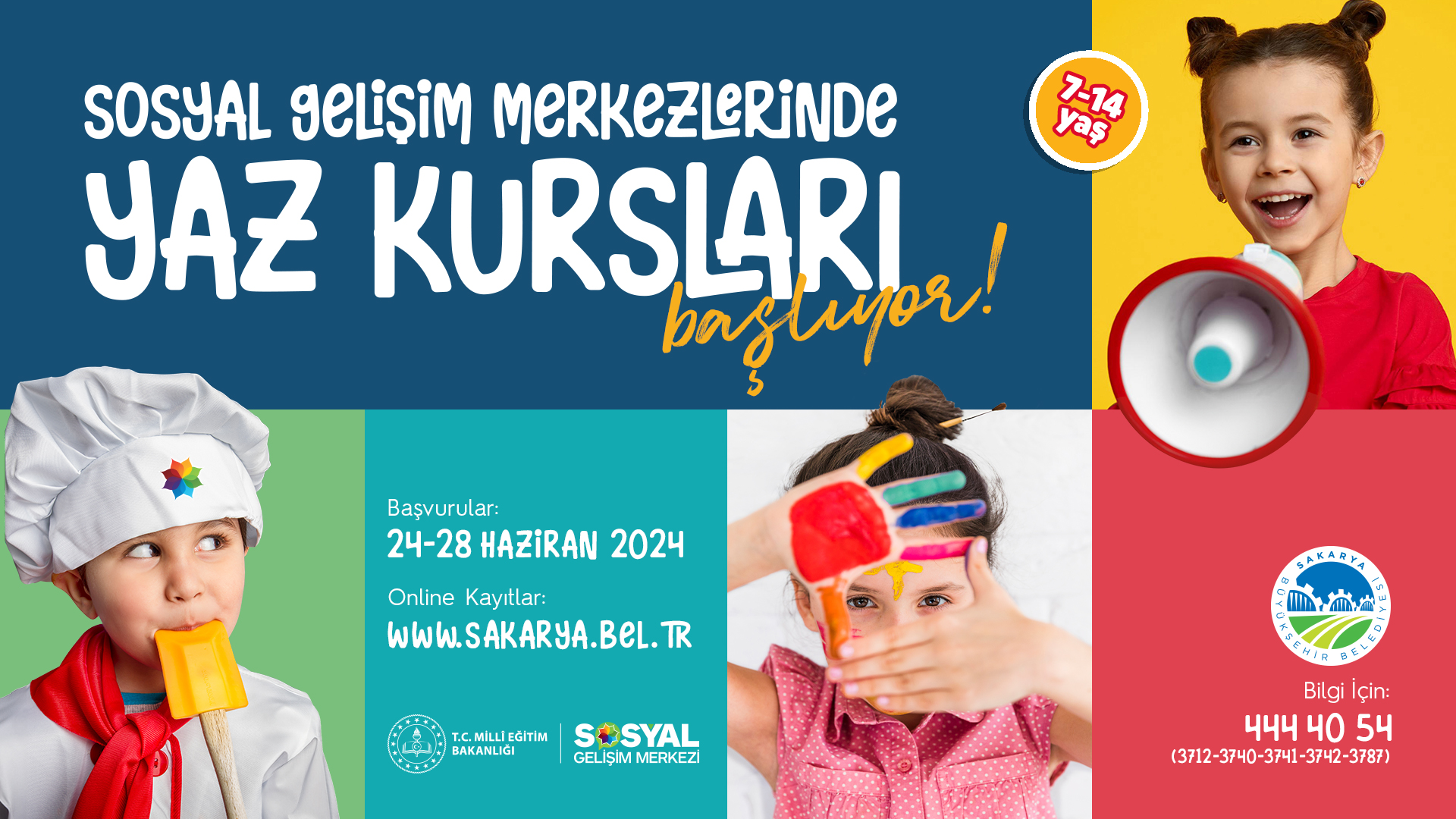 SGM yaz kurslarında kayıtlar 24 Haziran’da başlıyor