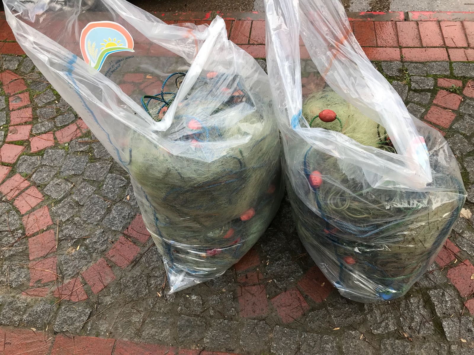 Sapanca Gölü’nde 2 bin metrelik ağ yakalandı