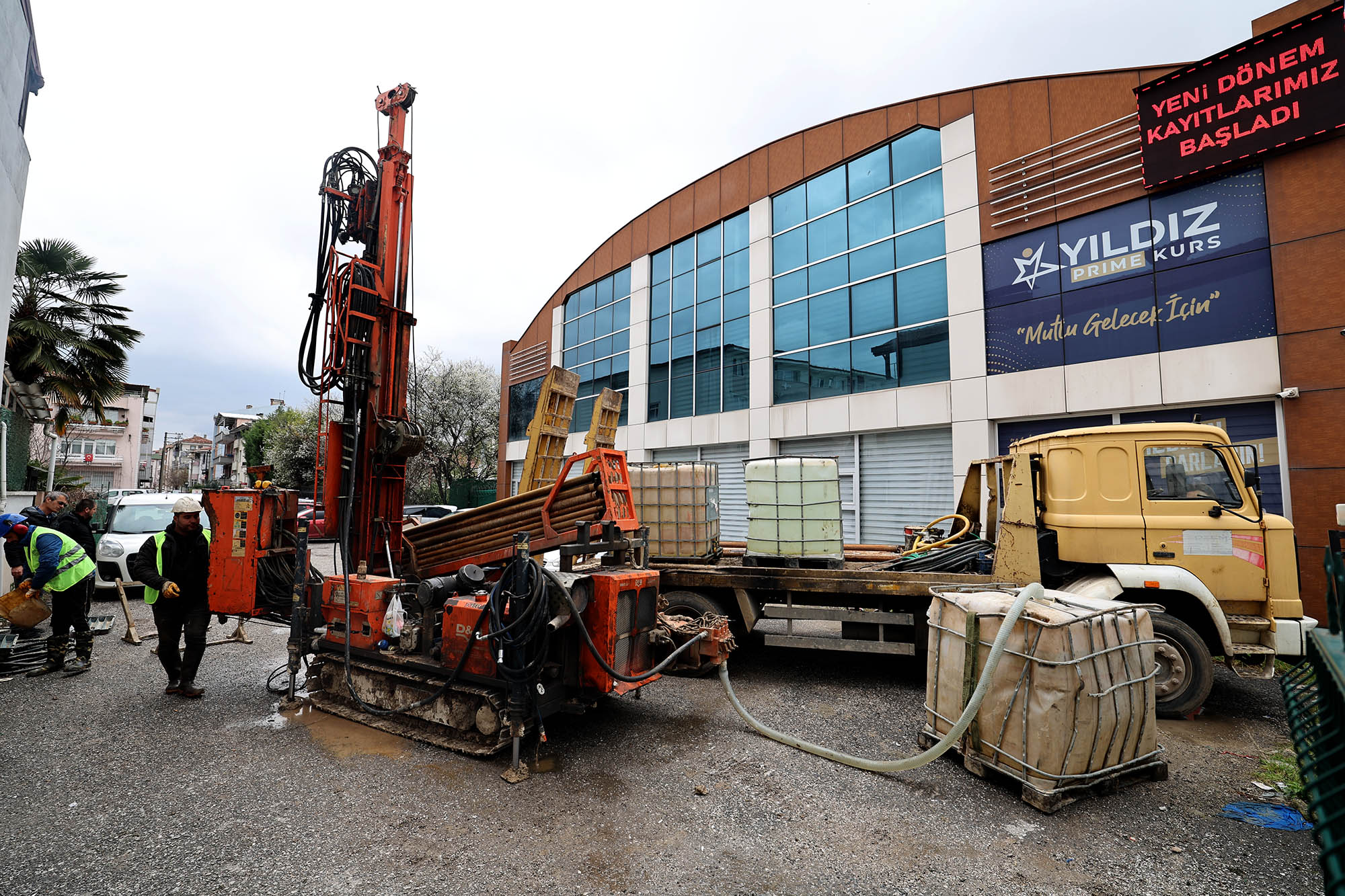 Tığcılar’da kentsel dönüşüm sondaj çalışmalarıyla başladı