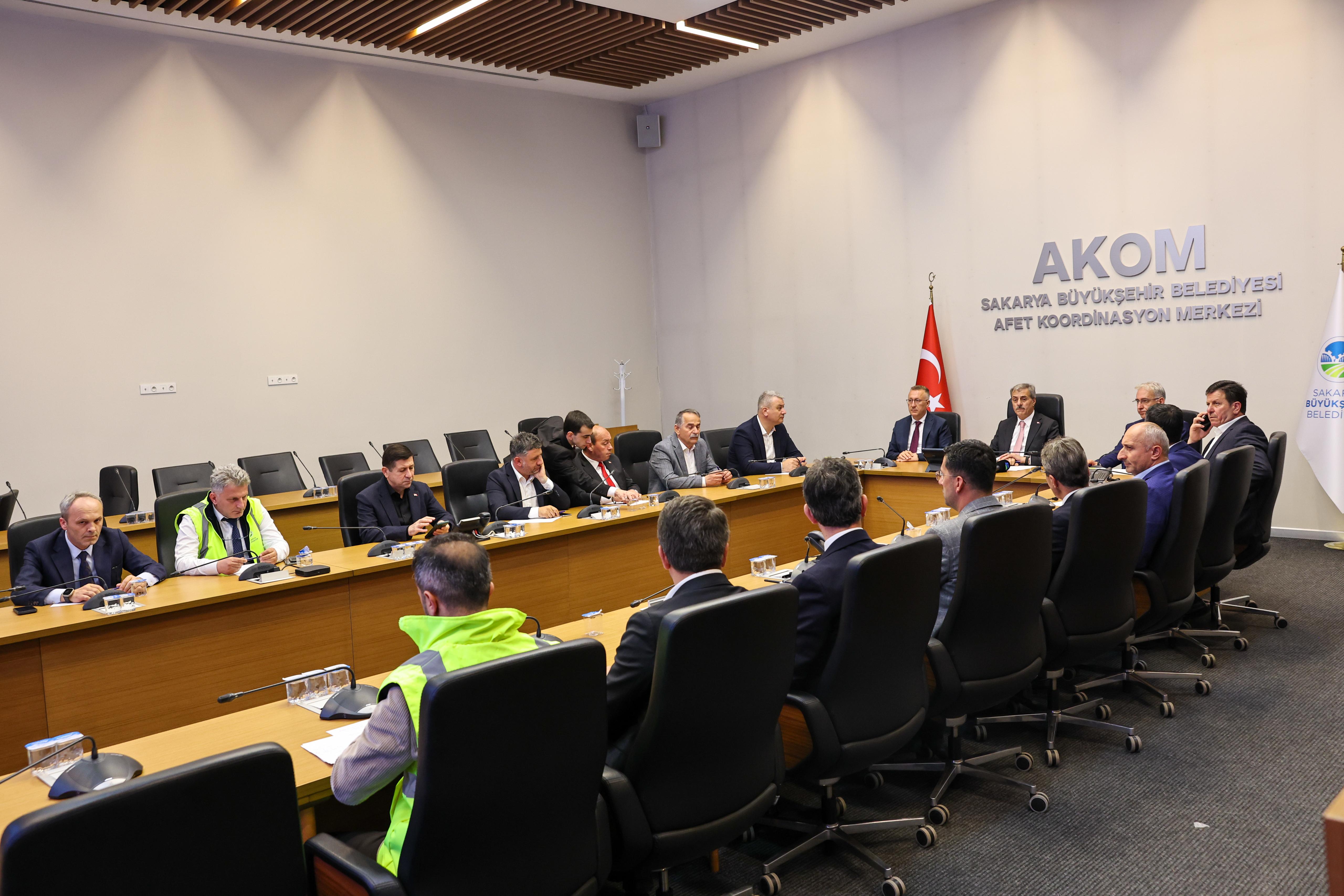 “Hep birlikte şehrimizin ve hemşerilerimizin yanındayız”