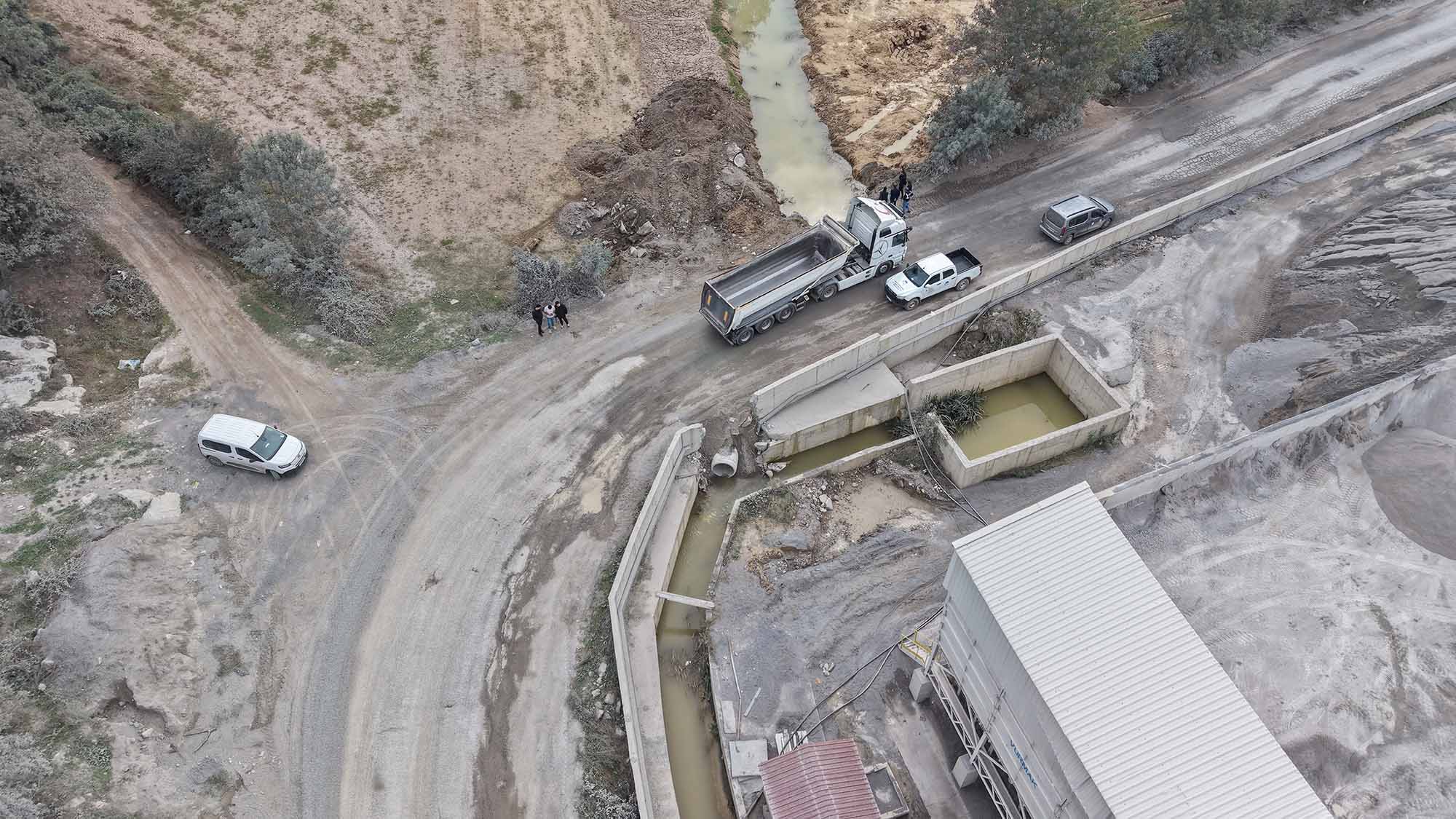 Büyükşehir’den Değirmencik’te yaşanan taşkın sorunlarına kalıcı çözüm