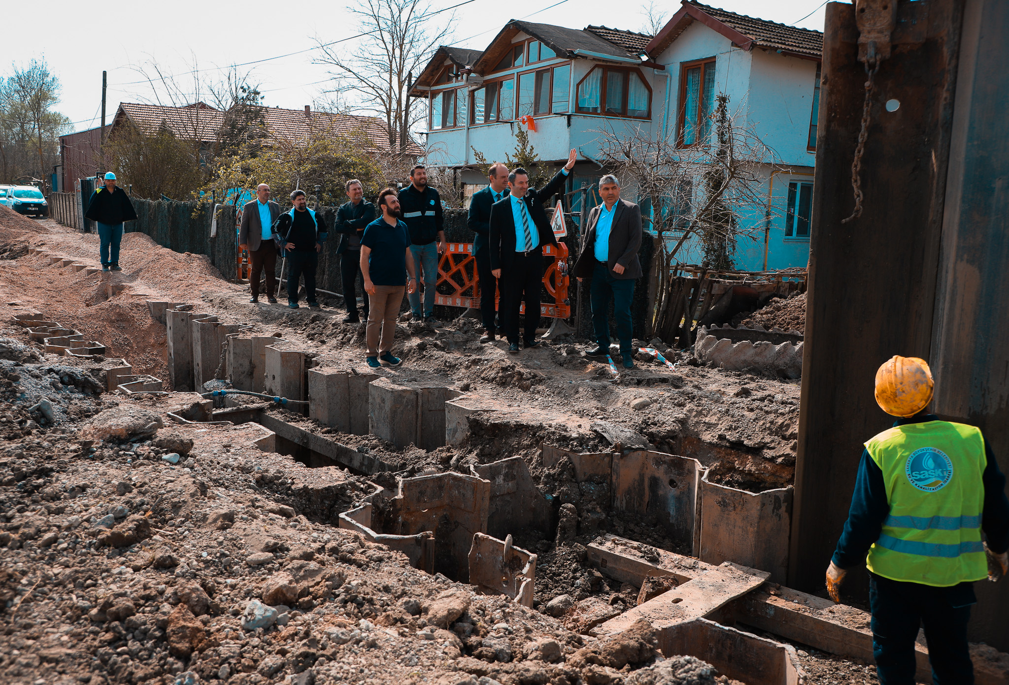 17 Bin 500 metrelik atık su hattında son kontroller de tamam: Hat devreye alınıyor