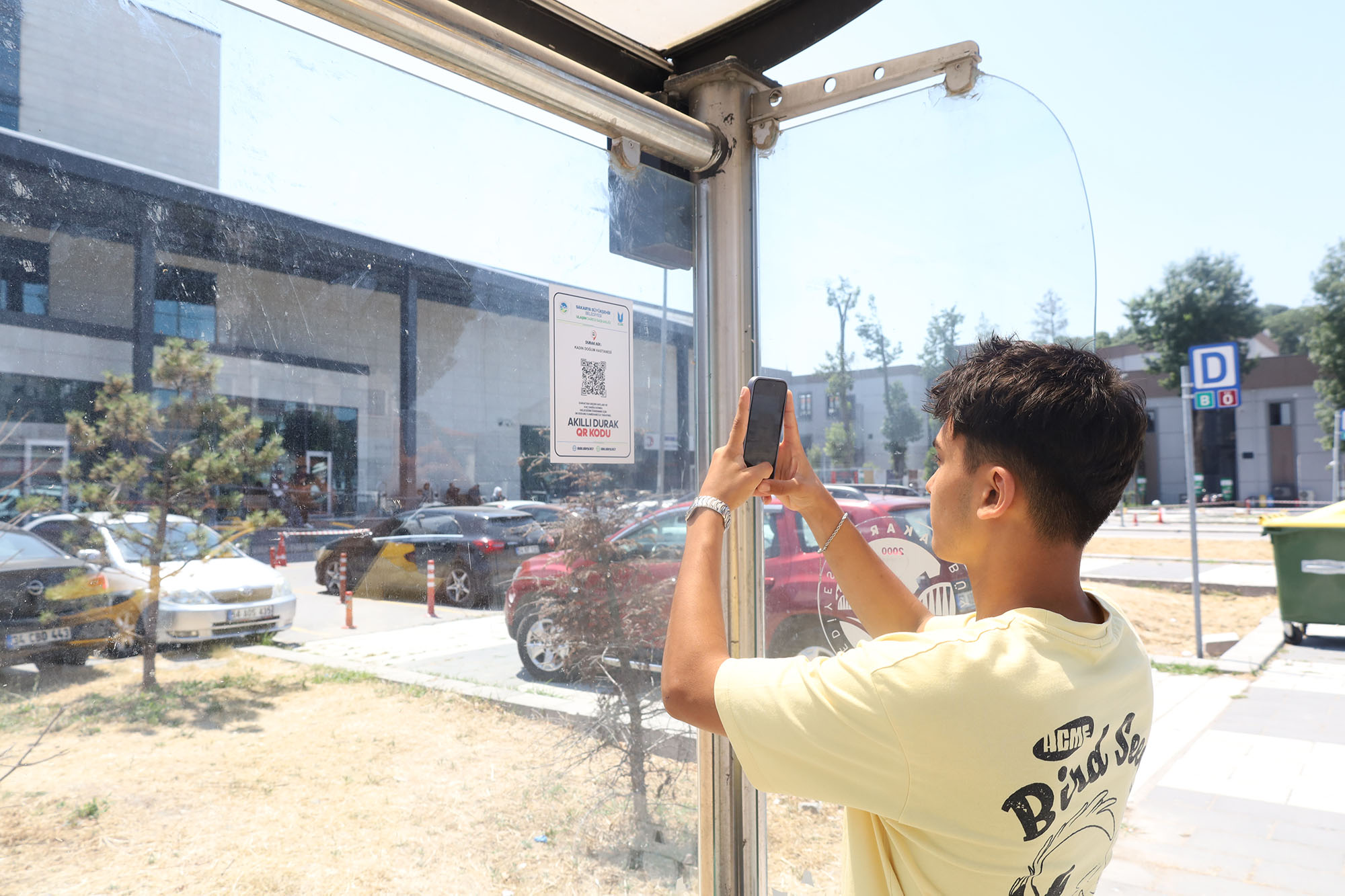 Büyükşehir QR Akıllı Durak Sistemini hayata geçiriyor