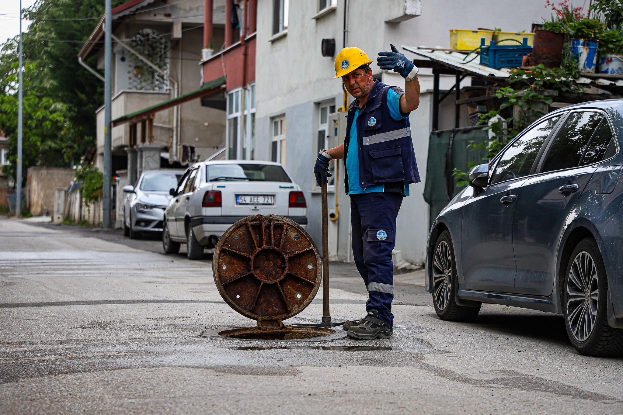 Altyapı hatlarında yağış öncesinde hummalı temizlik
