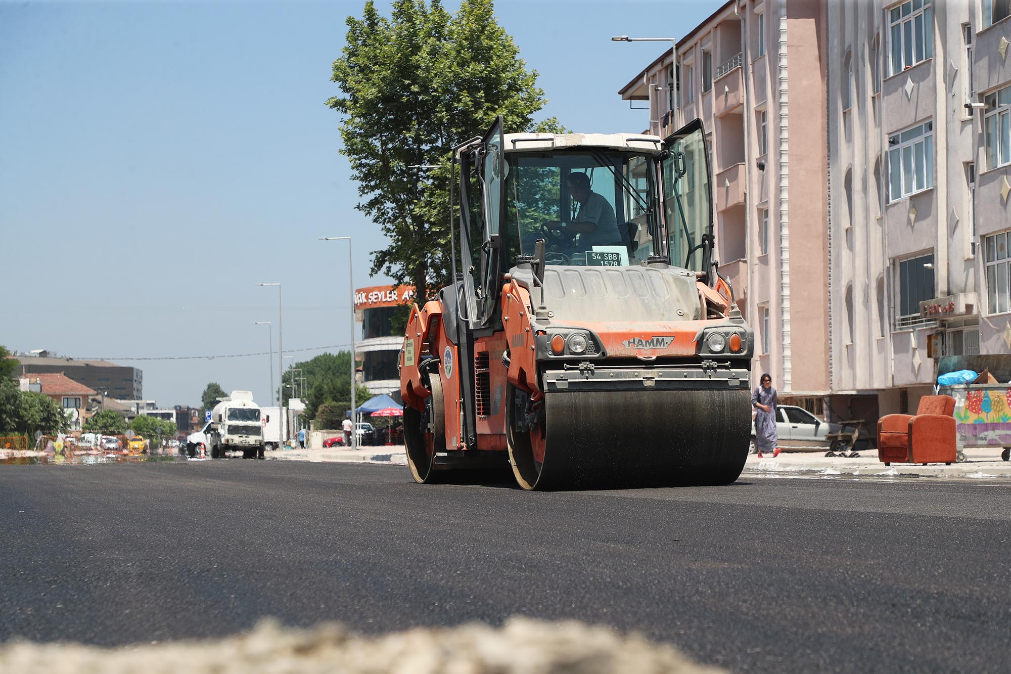 Şehit Mehmet Karabaşoğlu Caddesi yepyeni yüzüyle hizmette