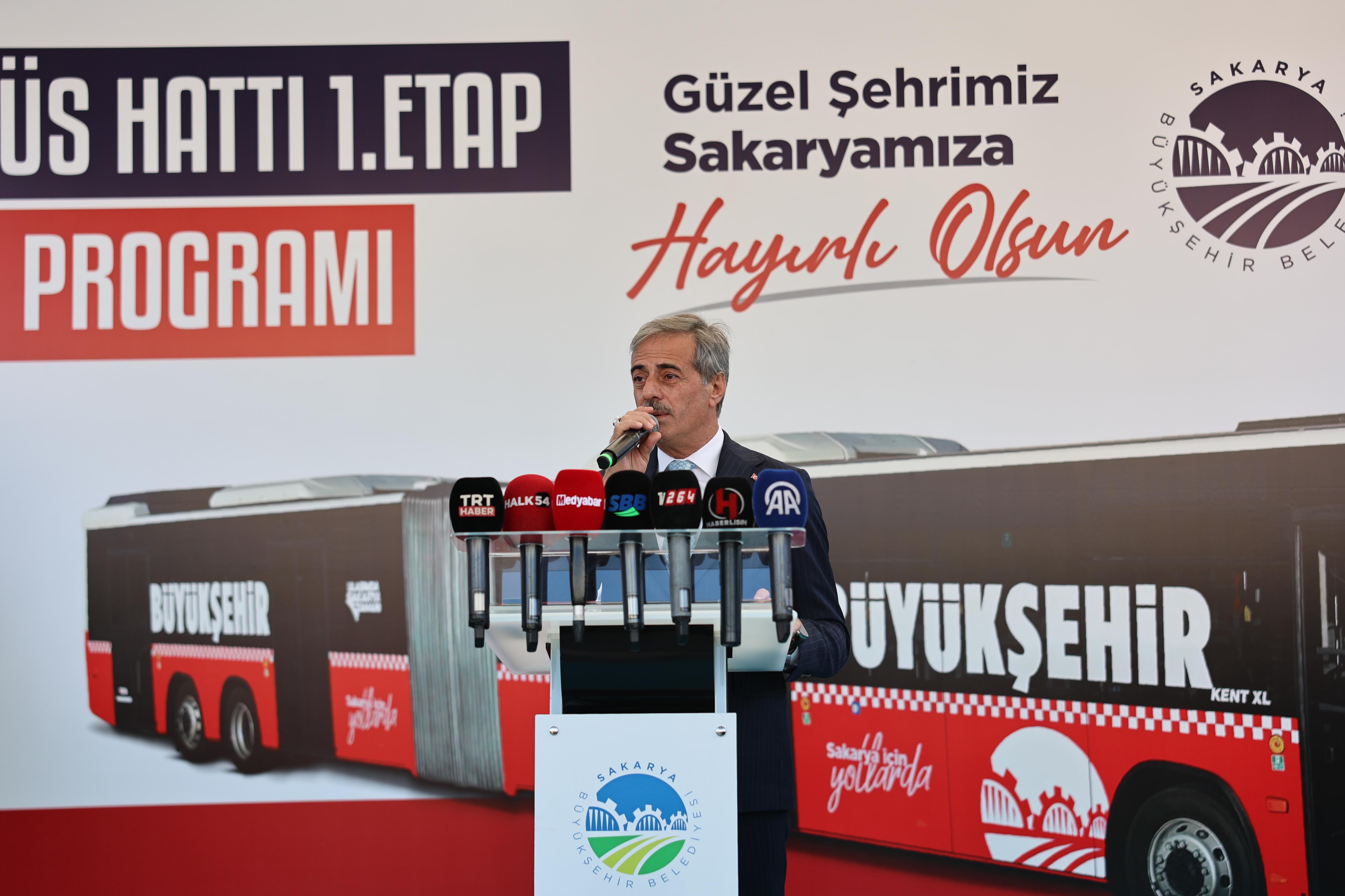 Metrobüsler Yusuf Alemdar’ın söz verdiği tarihte Sakarya yollarında