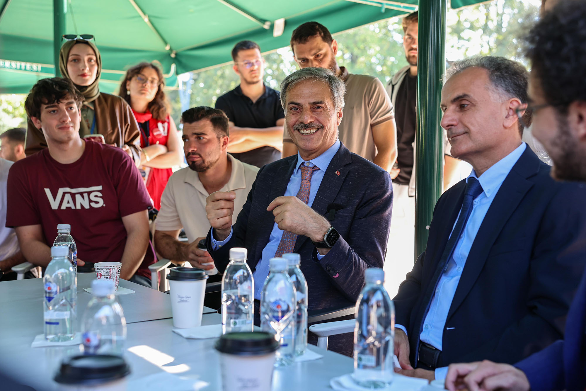 Yusuf Alemdar üniversitede indirimli ulaşım memnuniyetiyle karşılandı: “Hayatınıza doğru yönü tecrübeler çizecek”