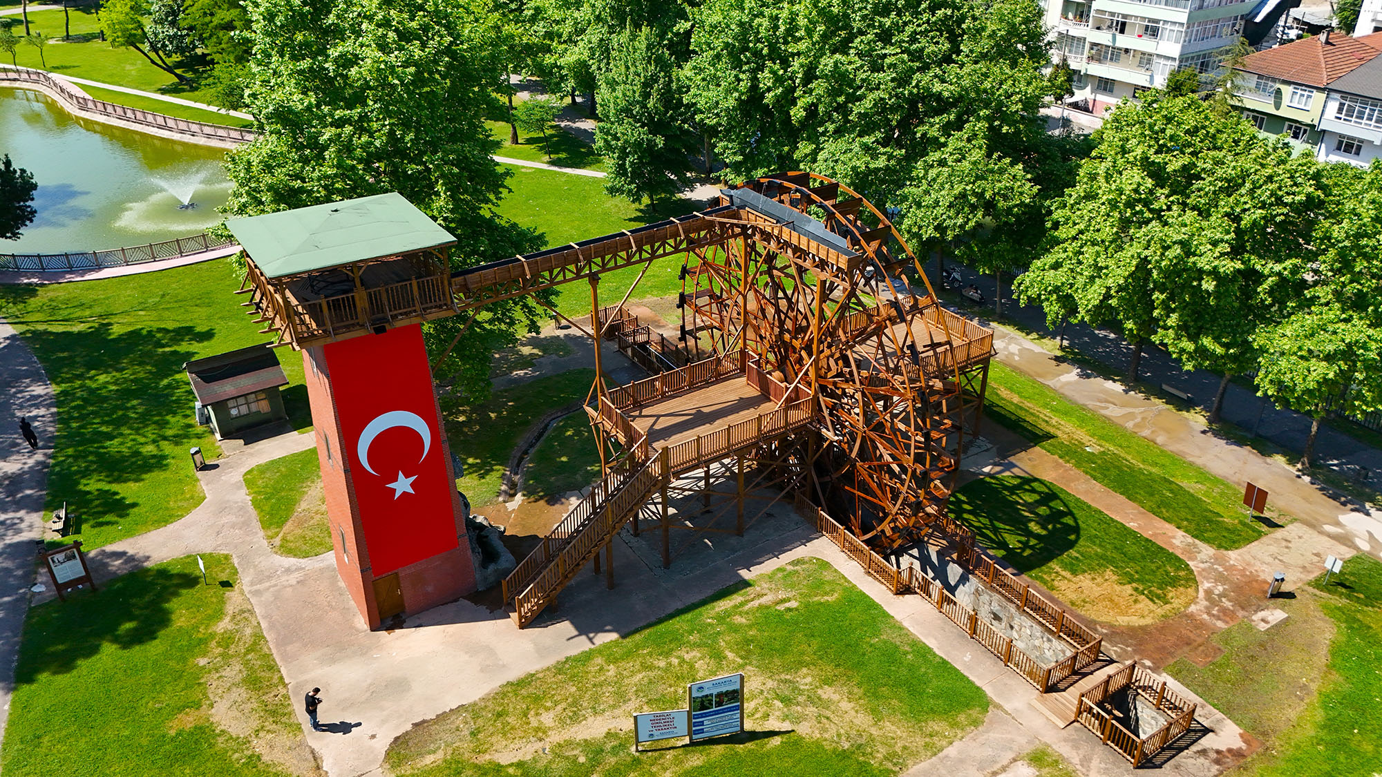 Sakarya’nın Tarihi Çark’ı yeniden dönmeye başladı 