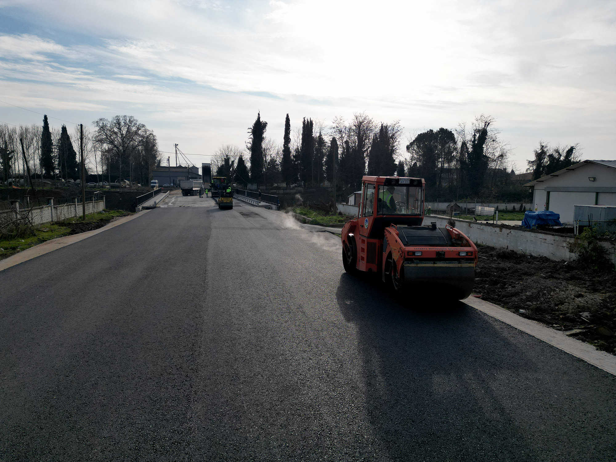 Akyazı’da 20 mahalleyi bağlayan nokta afetlere karşı artık daha güçlü