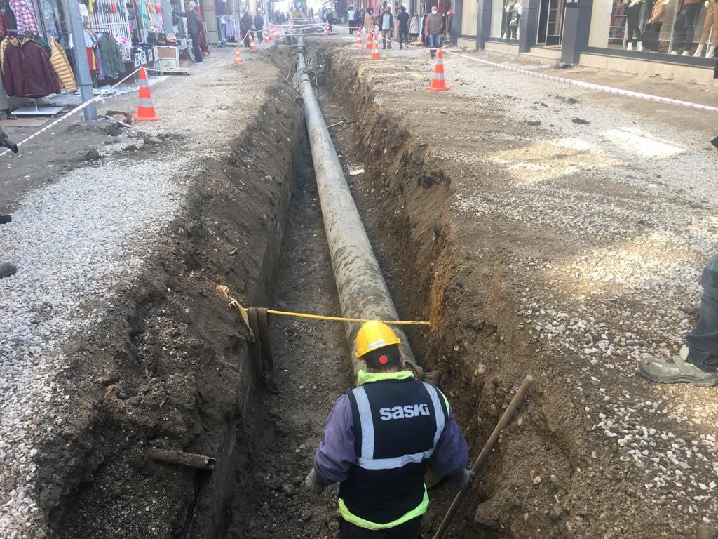 Büyükşehir güçlü altyapı ağını genişletmeye devam ediyor