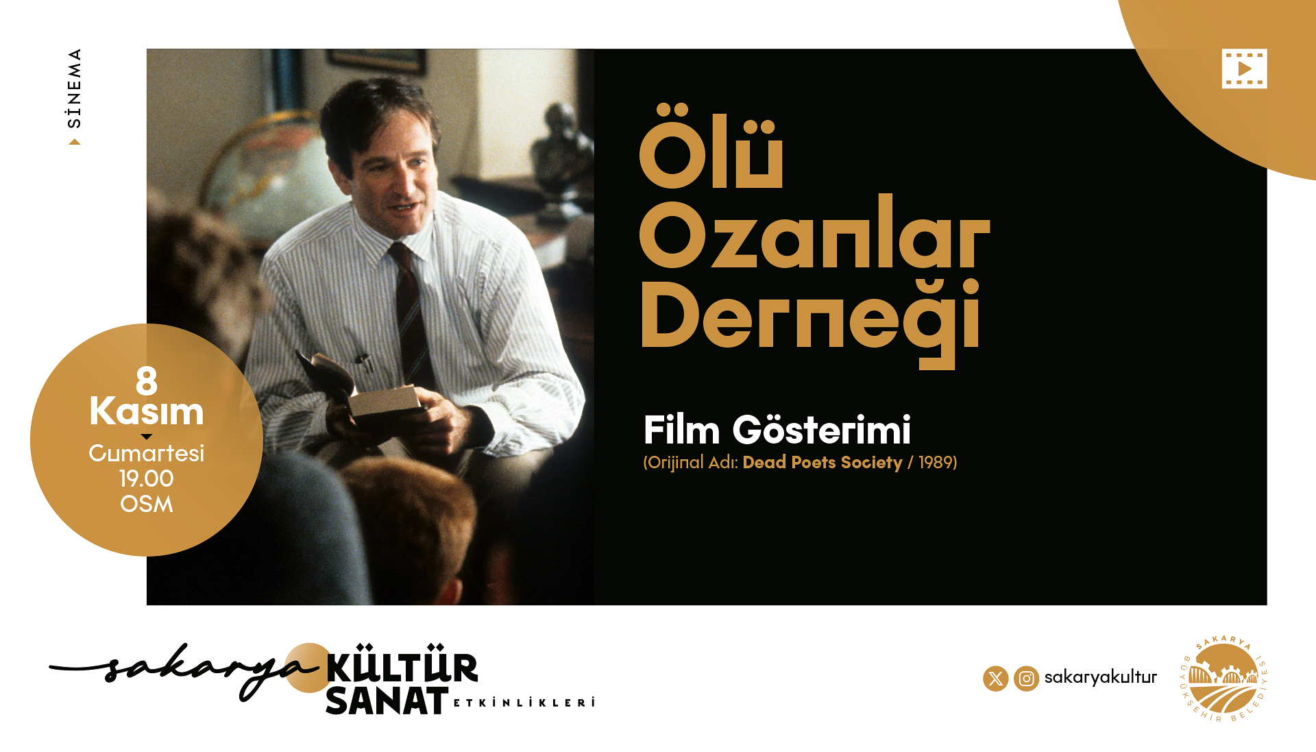 Sakarya’da sonbahar rengarenk süslenen Kasım Kültür Takvimi ile güzelleşecek