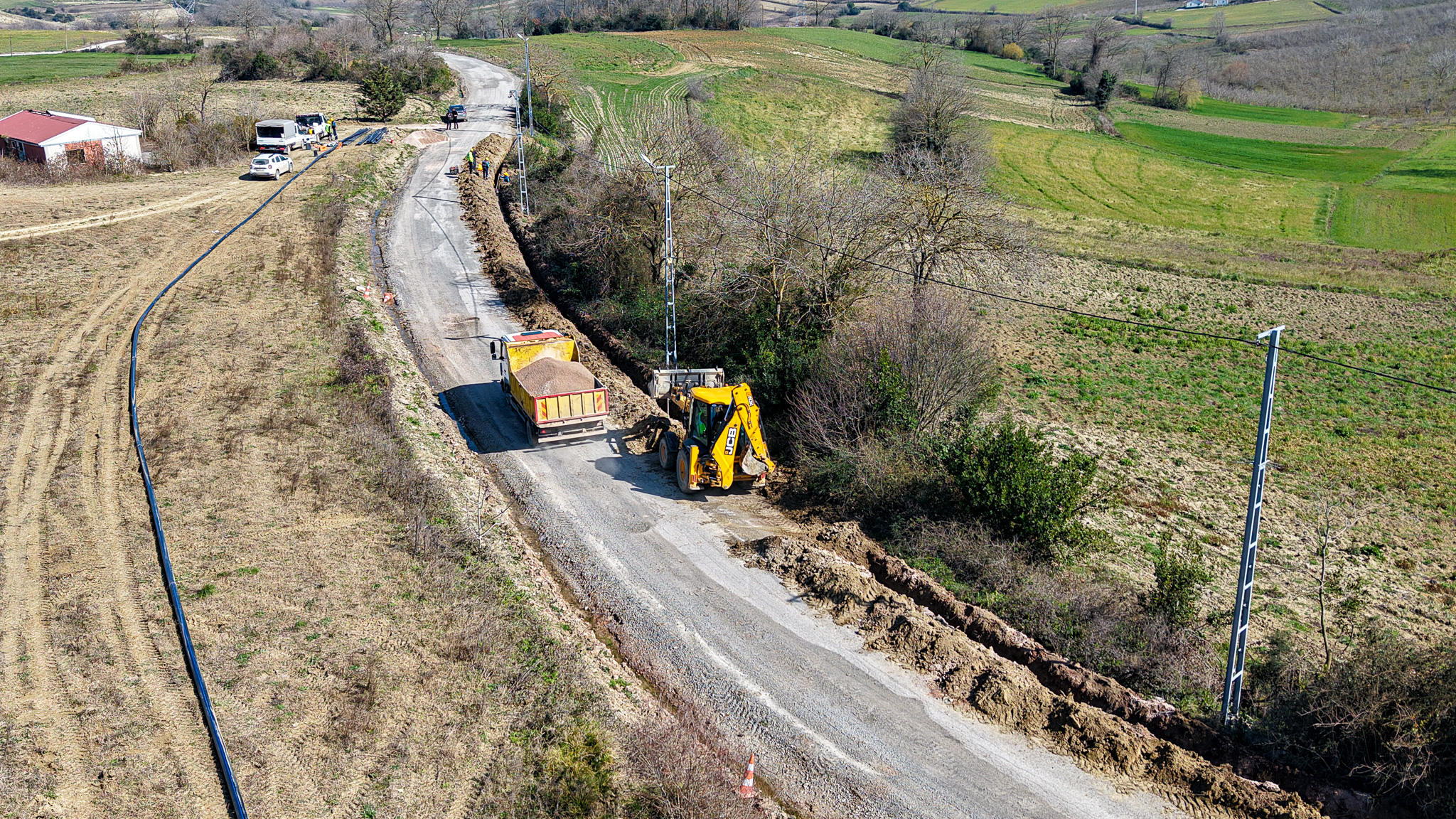 Kaynarca’nın 11 kilometrelik yeni içme suyu hattı kısa sürede tamamlandı