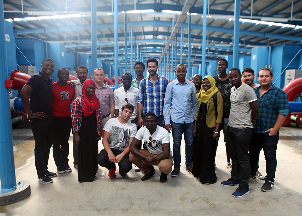 Afrokarya’lılar SASKİ tesislerinde