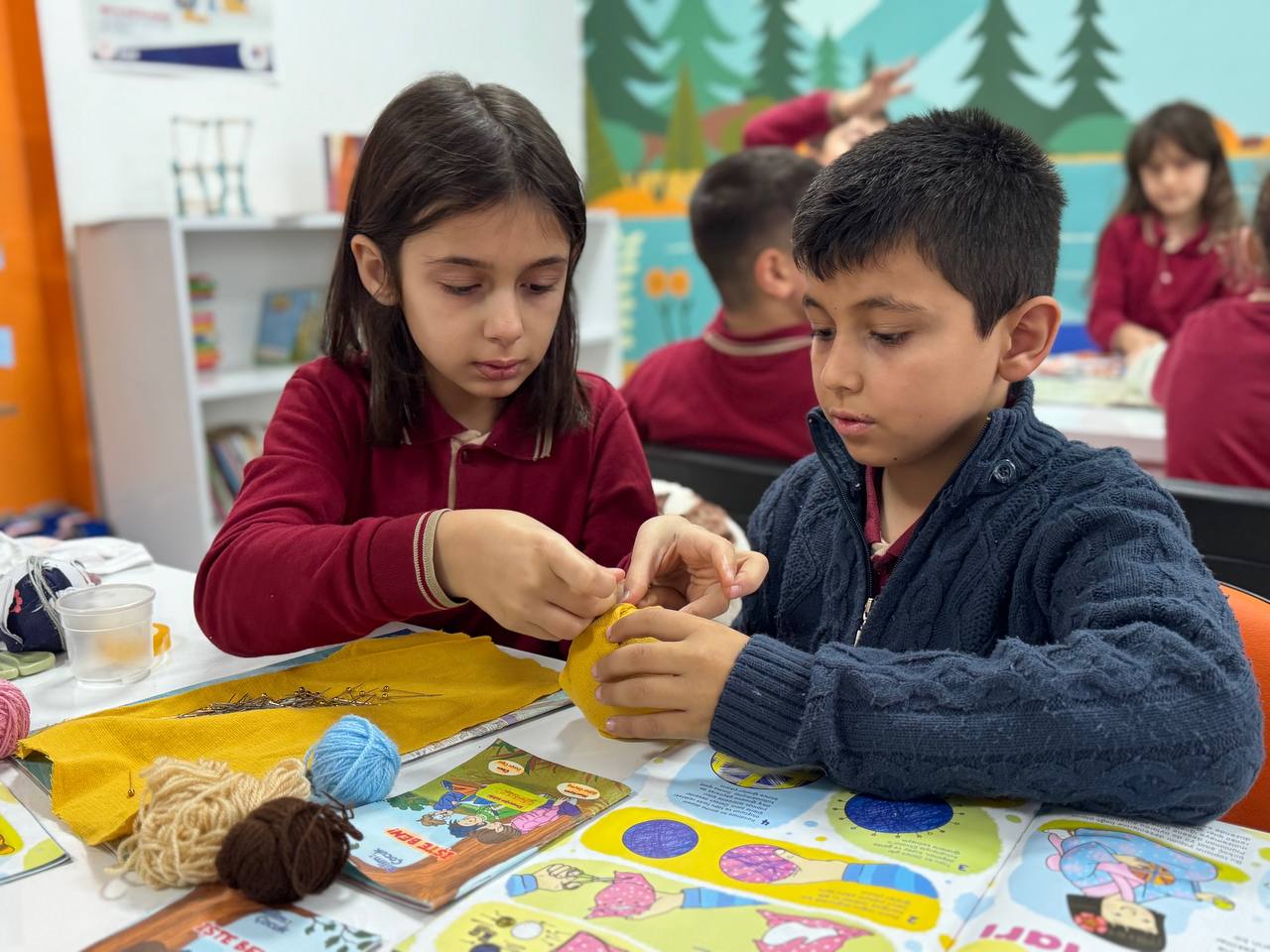 Minik kalpler bilimin heyecan verici dünyasıyla tanıştı