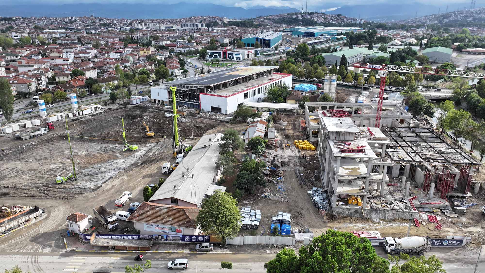 Yatırım bedeli 3,5 milyar TL’yi bulan dev projelerde çalışmalar tüm hızıyla sürüyor