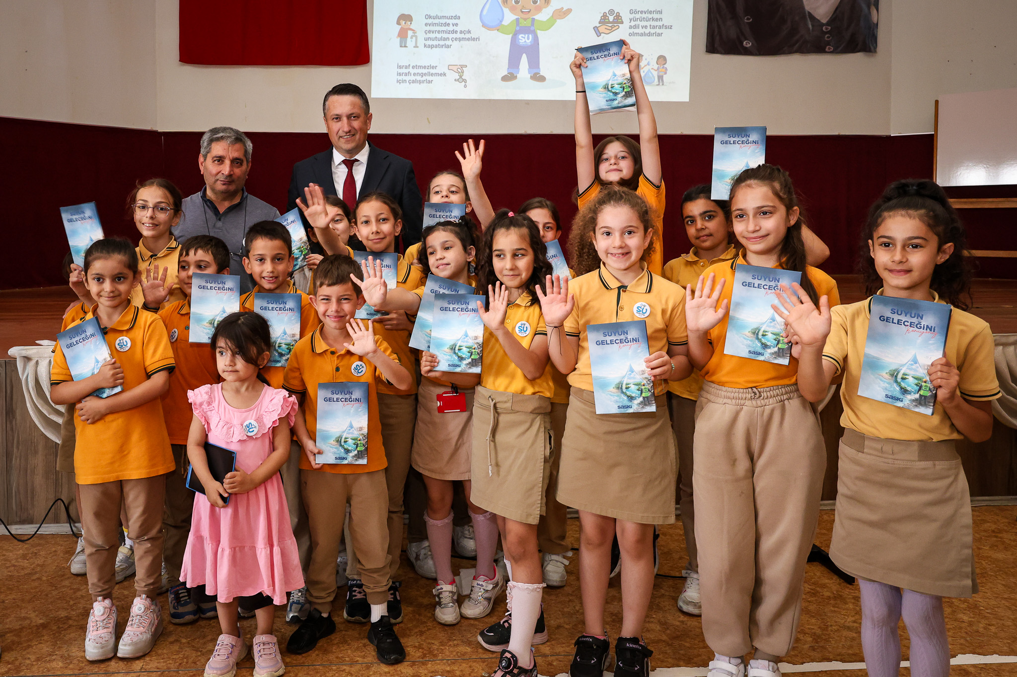 Binlerce öğrenci suyun koruyucusu oldu