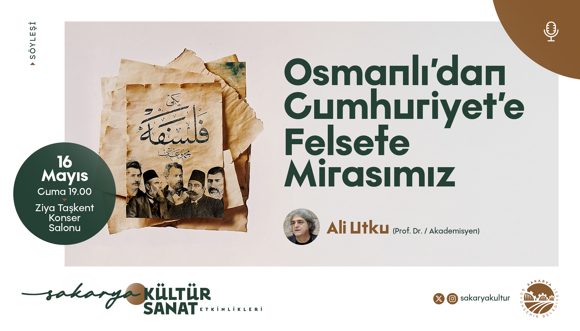 Büyükşehir kültür sanat etkinliklerinde Mayıs takvimi belli oldu