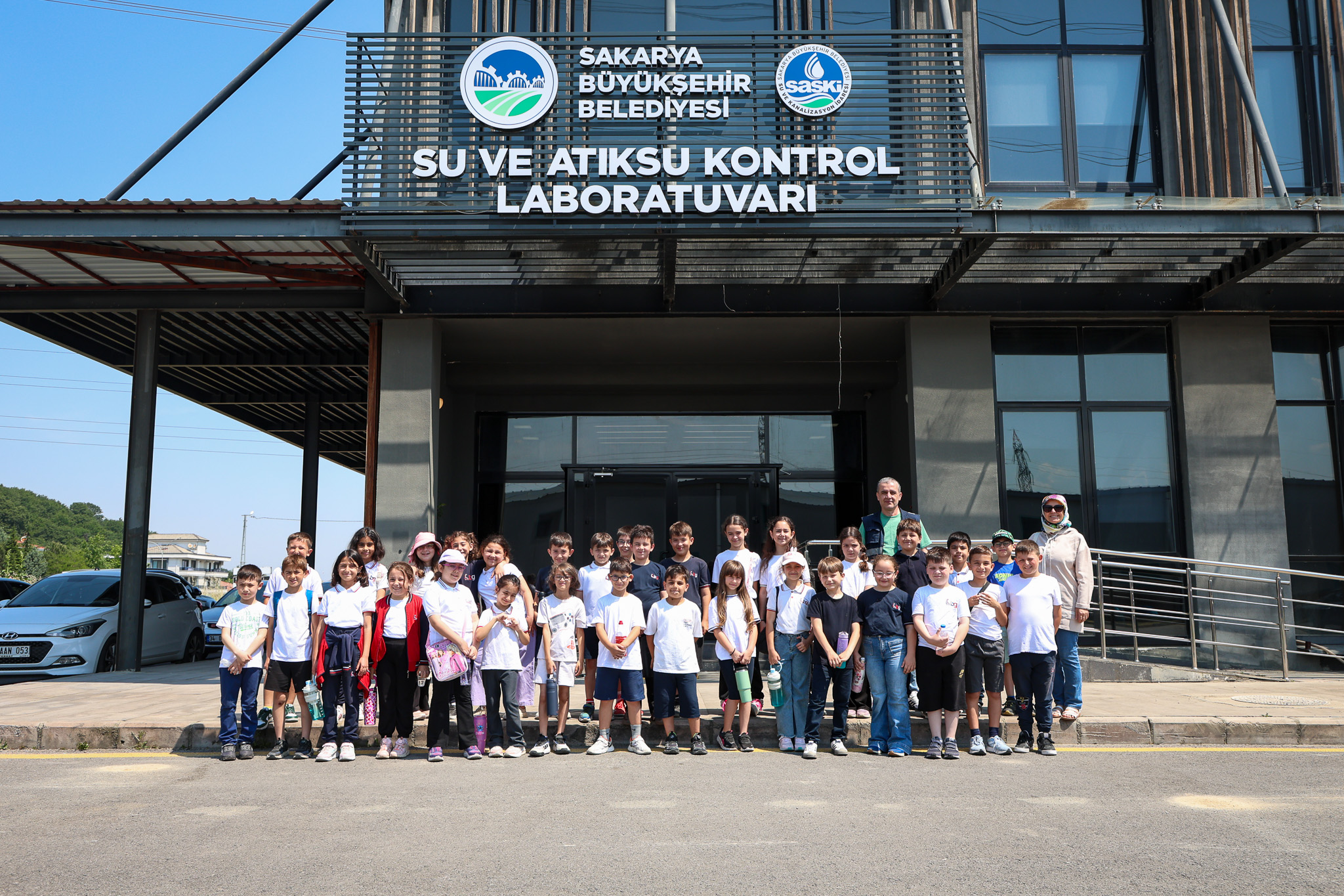 Minikler SASKİ’nin çevre dostu tesislerini keşfetti