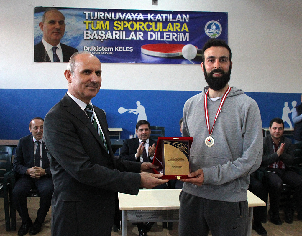 SASKİ’de Masa Tenisi turnuvası