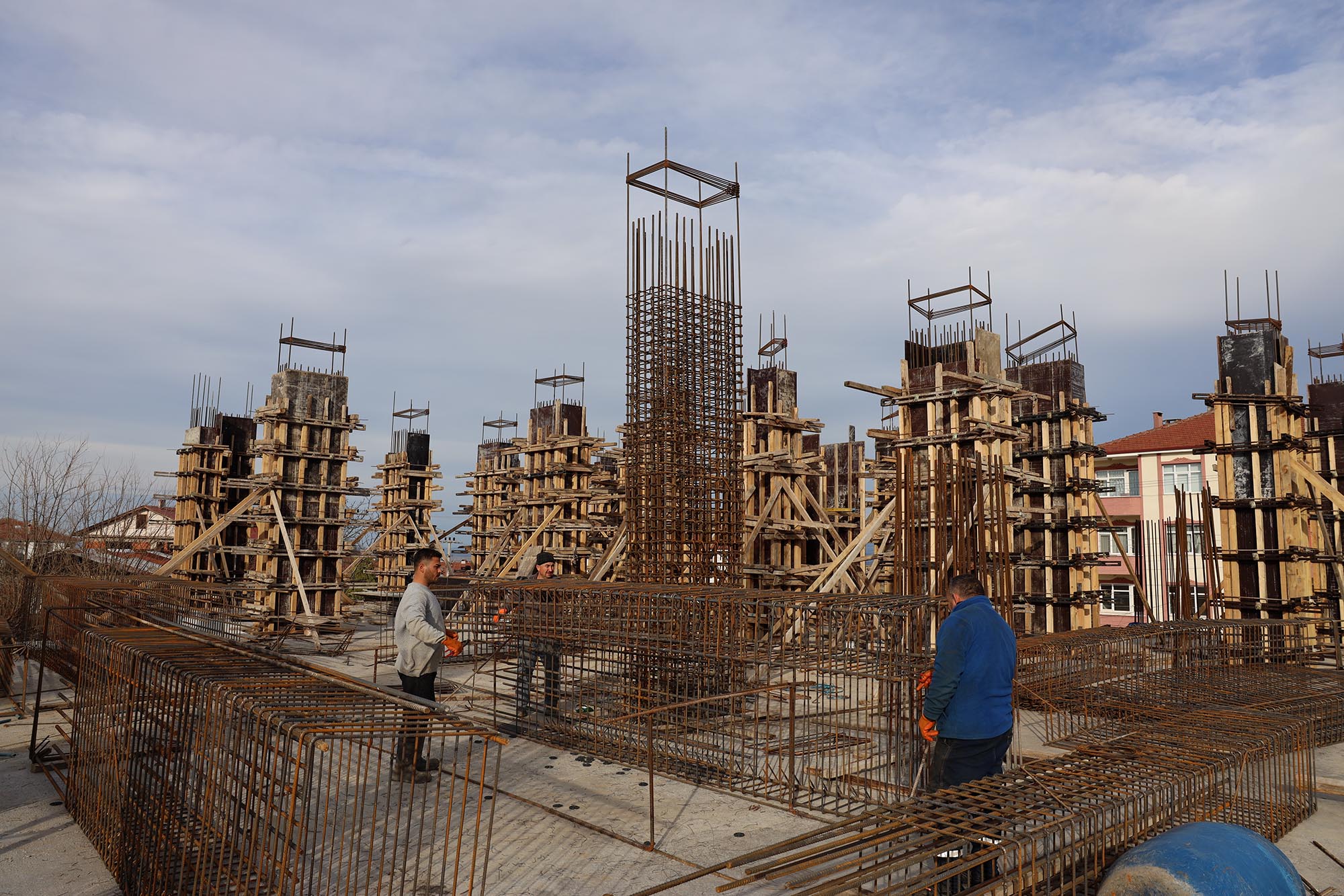 Karapürçek’te sosyal yaşamın merkezi olacak SGM yükseliyor