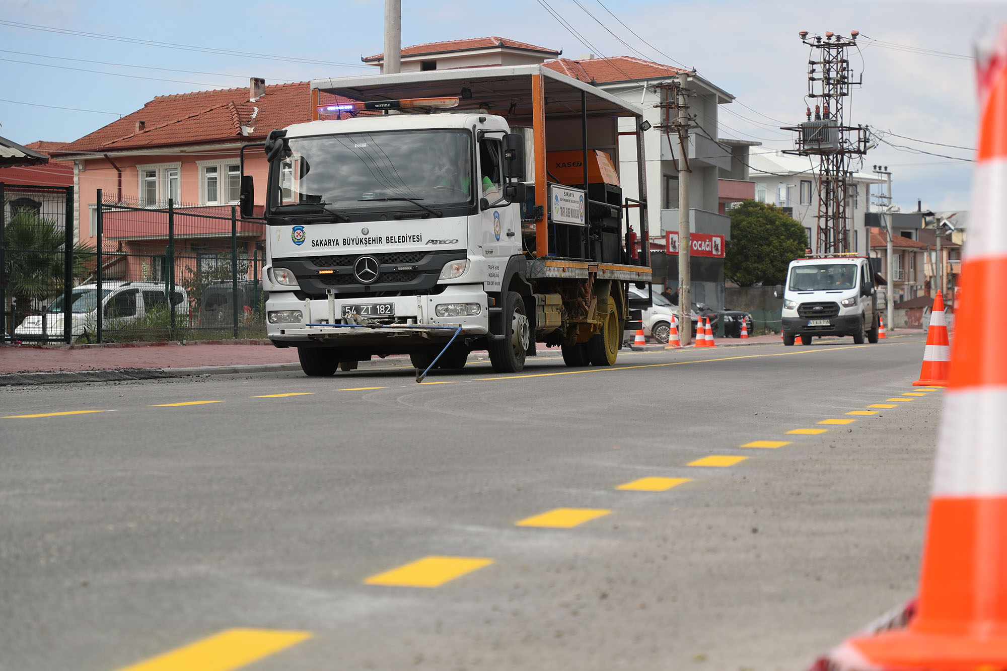 Sil baştan yenilenen Küpçüler Caddesi’ne renk katan son dokunuş