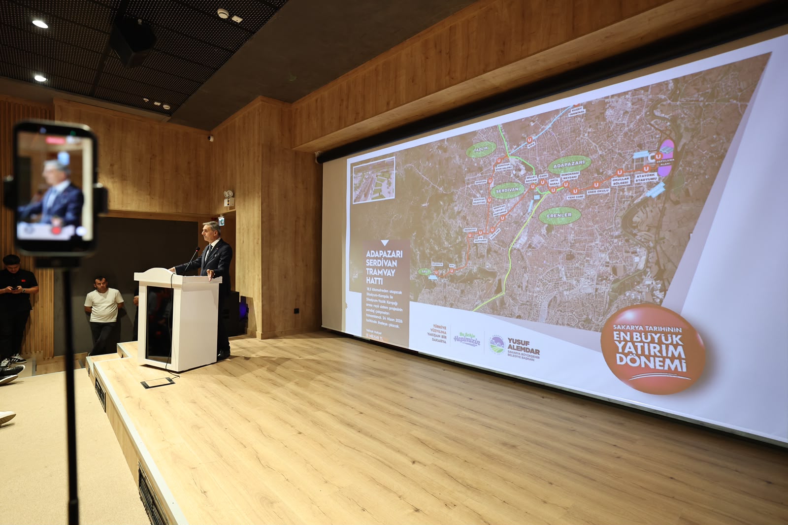 “Sakarya’nın merkezinde 1 milyon kişiye nefes olacak yeşil koridor kazandırıyoruz”