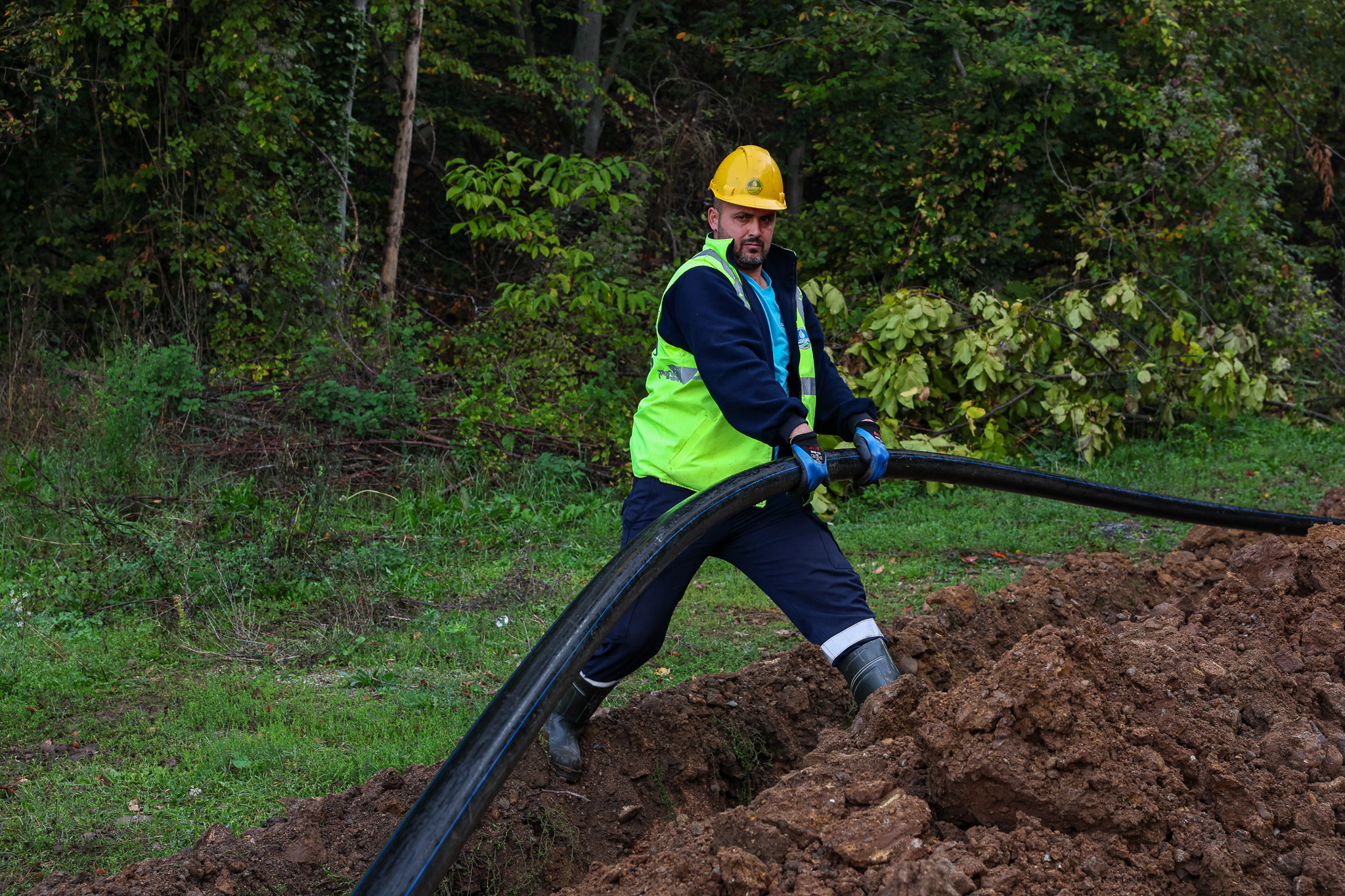 2 bin 800 metrelik hat ile Hendek Yarıca’nın içme su geleceği teminat altında