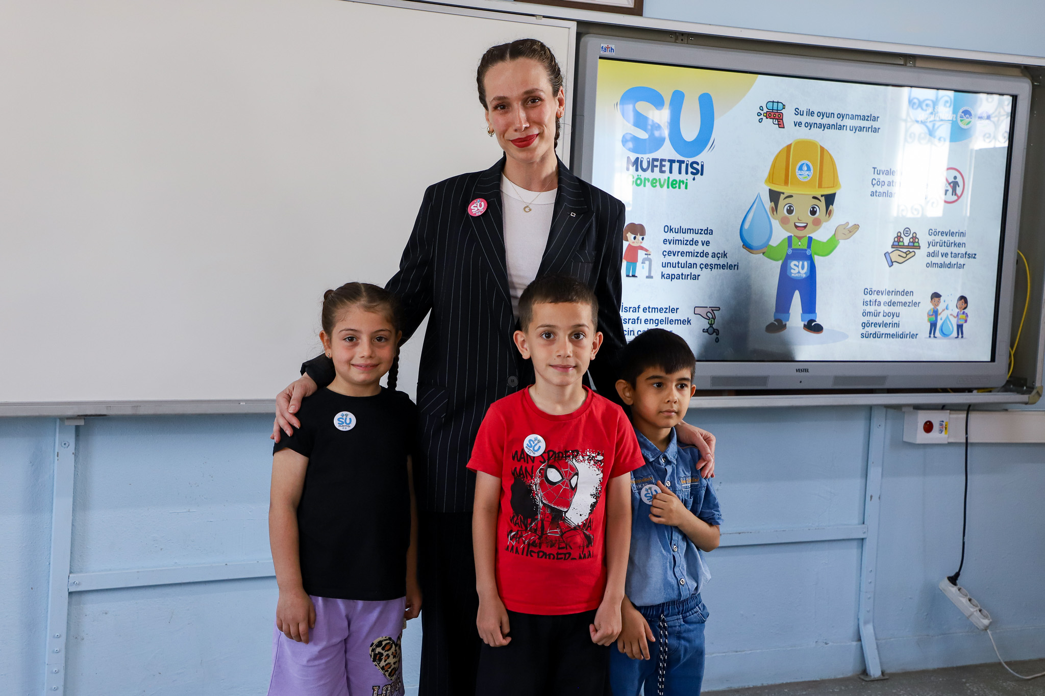 SASKİ’nin minik su müfettişleri göreve hazır