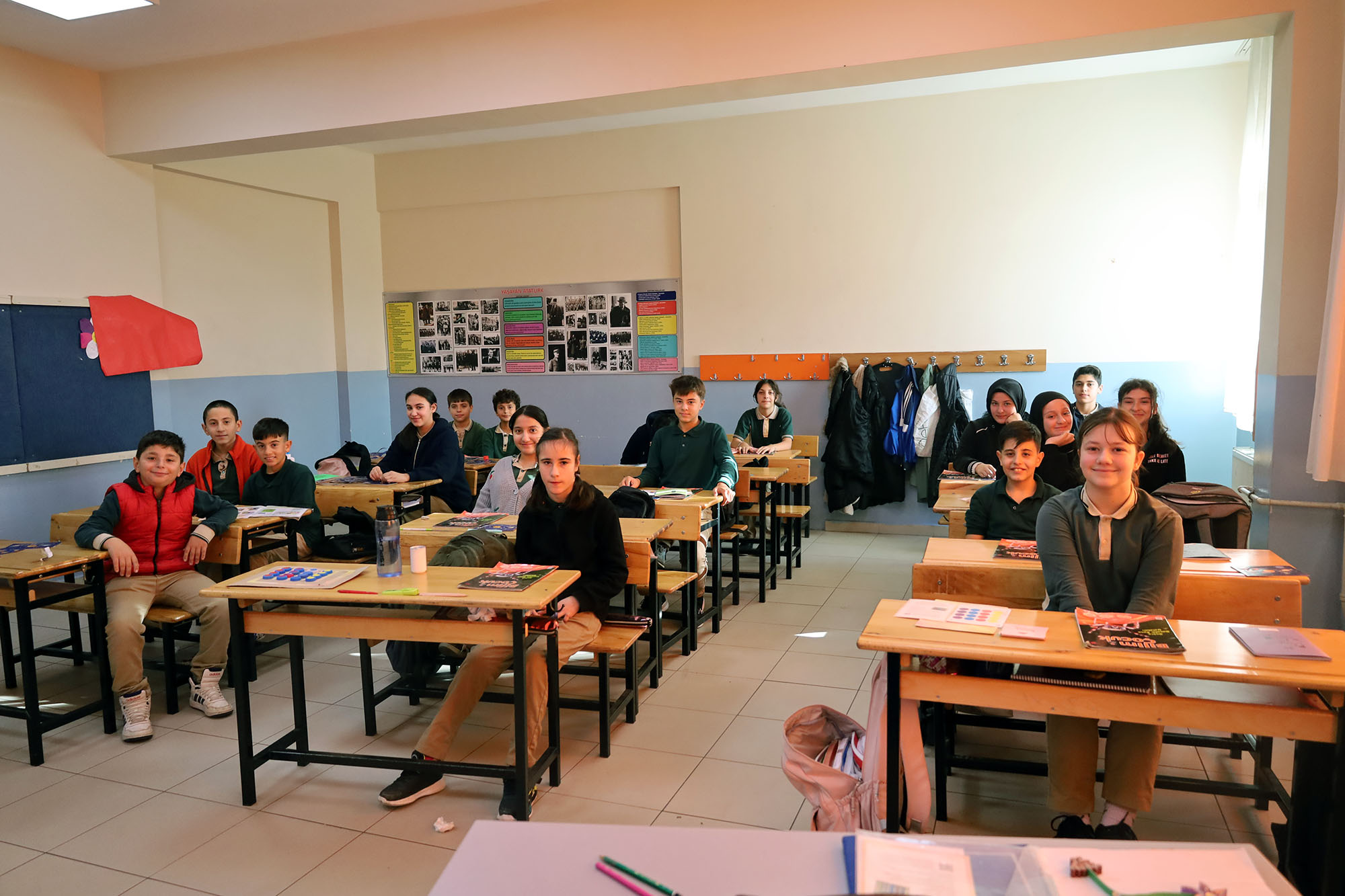 Bilimin renkli dünyasına adım attılar