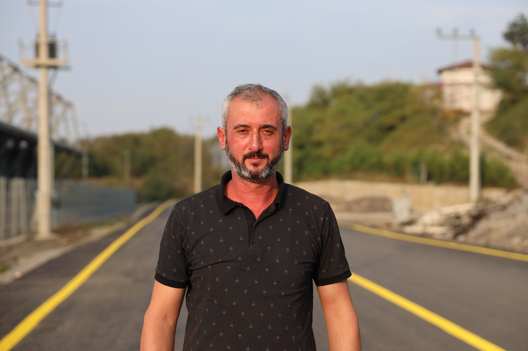 Büyükşehir Hacımercan’ın yollarını tablo gibi işledi