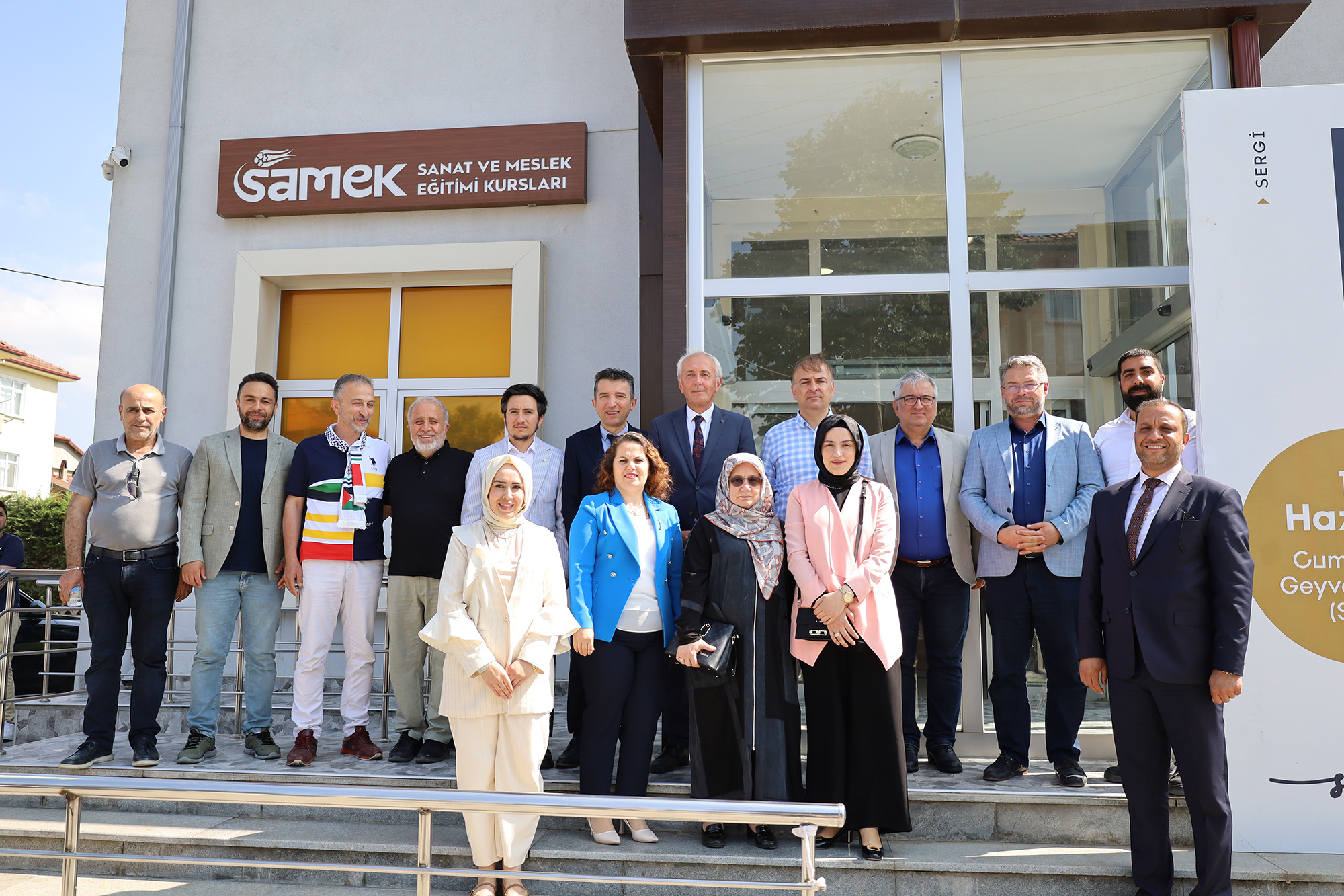 SAMEK kursiyerlerinden Geyve’de sanat şöleni: 350’yi aşkın eser sanatseverlerin beğenisine sunuldu
