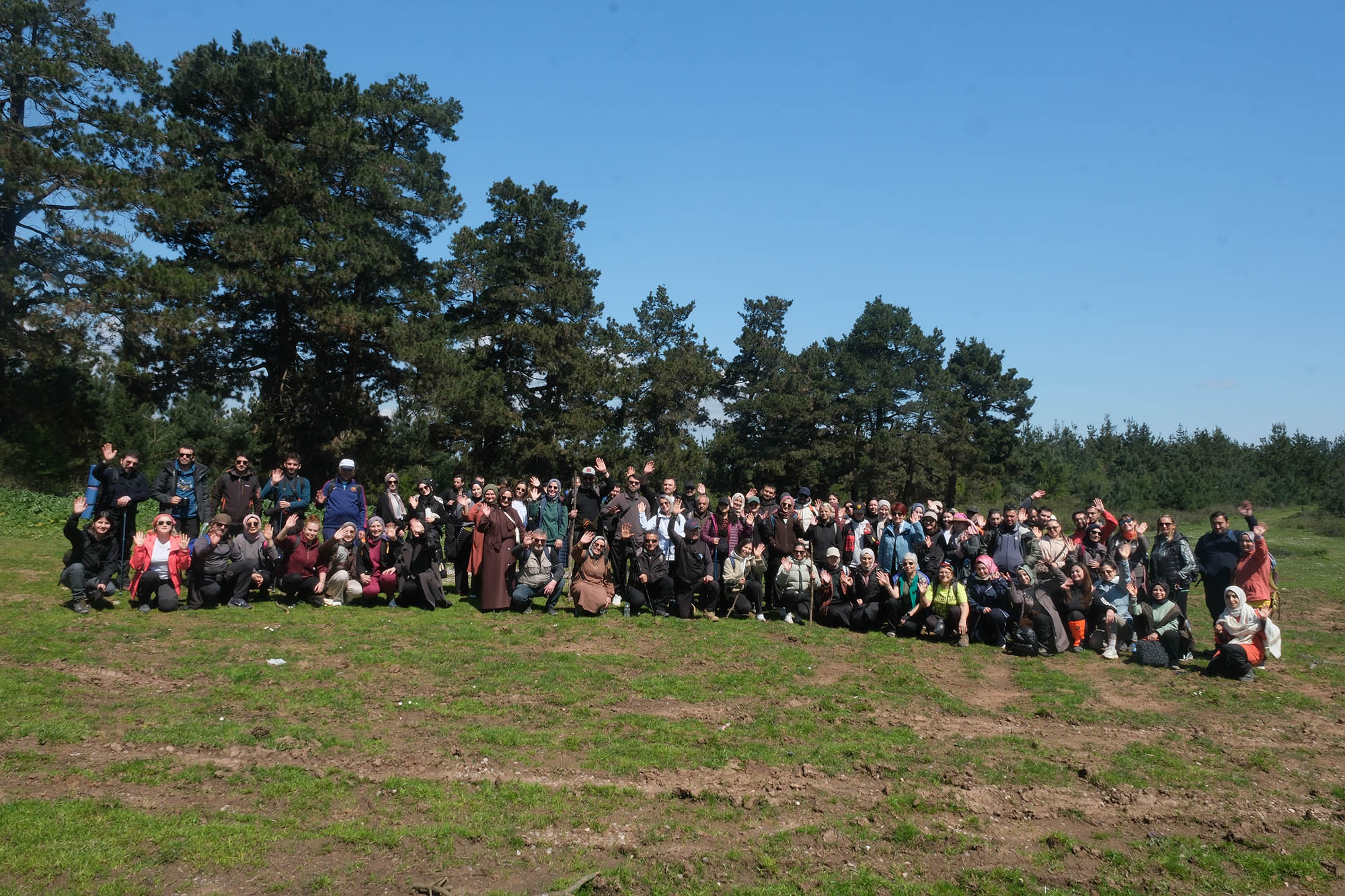 10 kilometre boyunca gördükleri her bir ayrıntıya hayran kaldılar