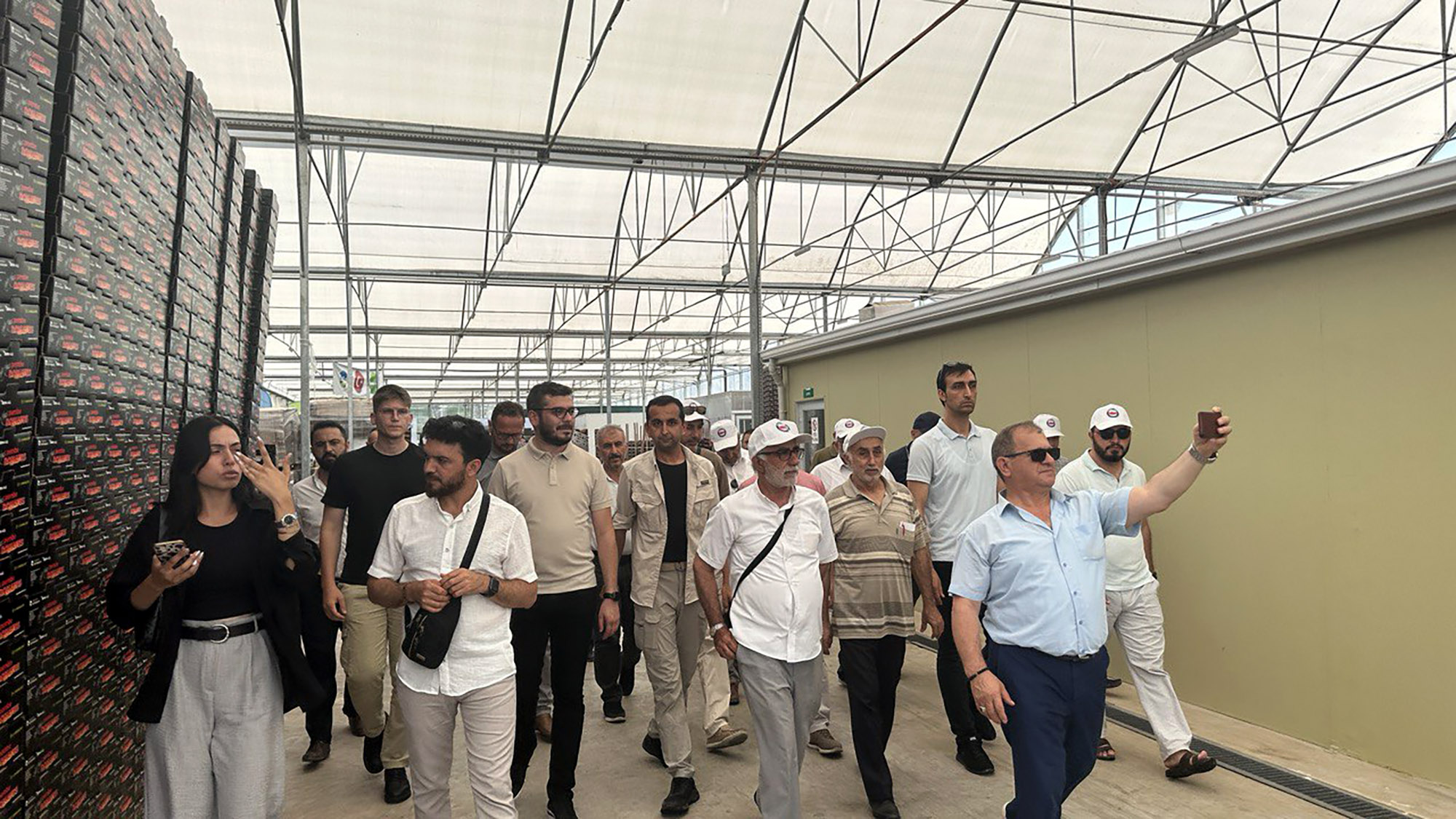 Konfederasyon üyelerinden Büyükşehir’in dev tarım projelerine tam not