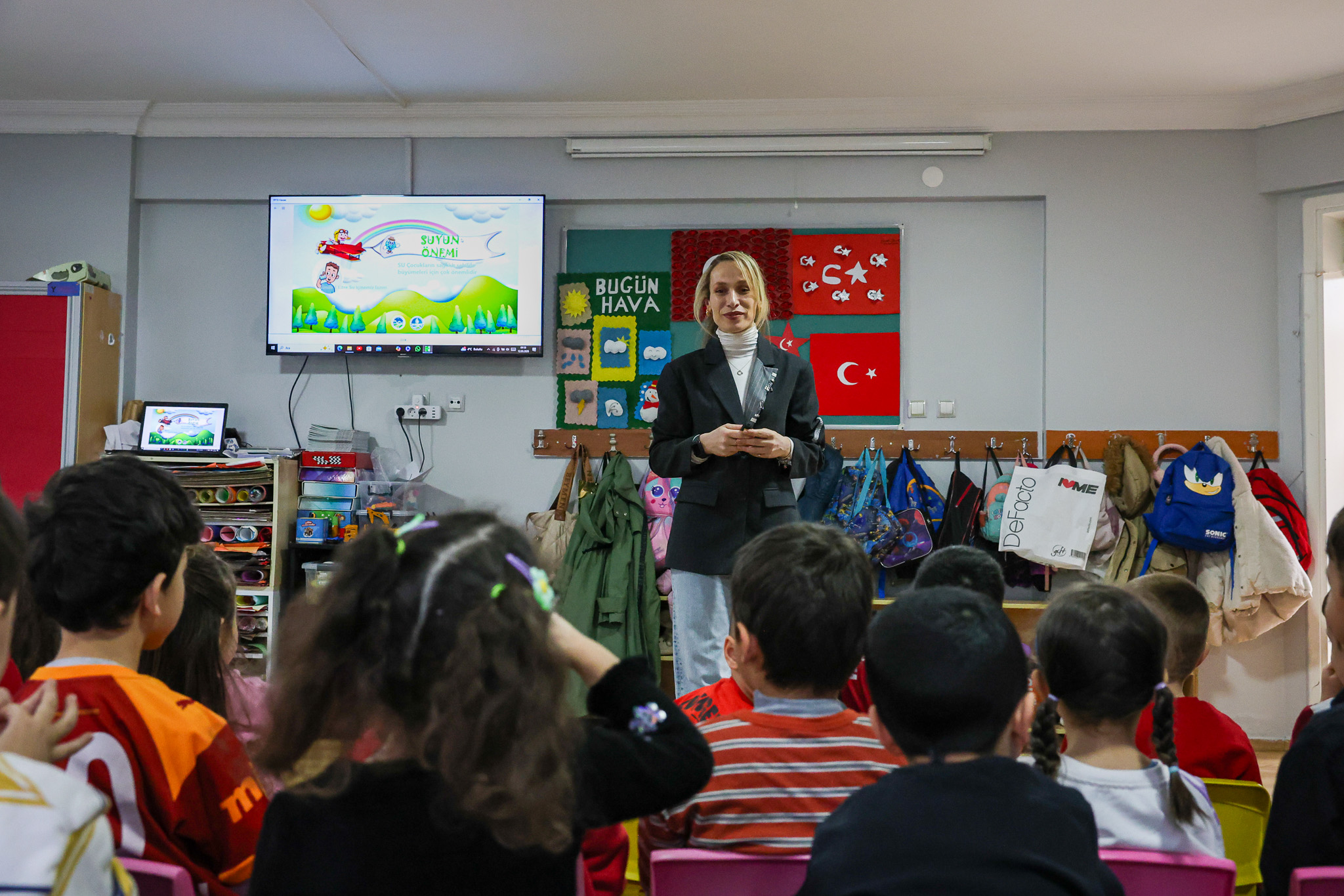 Ferizli’deki minik öğrenciler ‘Su Müfettişi’ ilan edildi